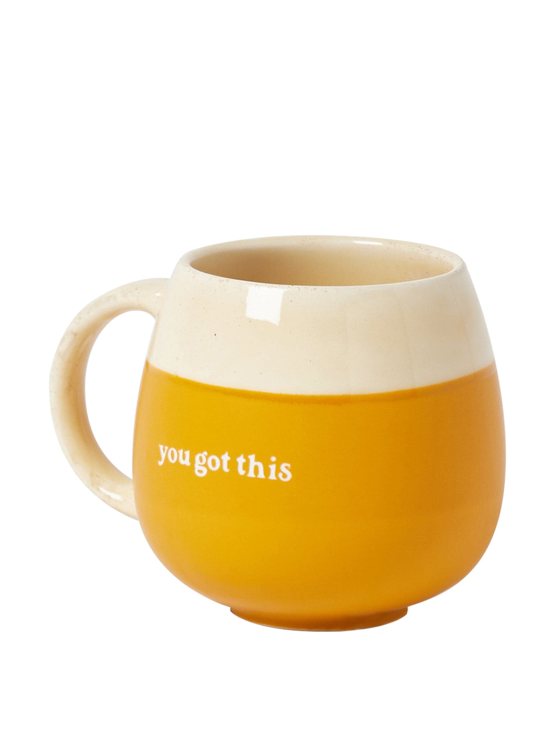 ‘You Got This’ yellow ceramic mug