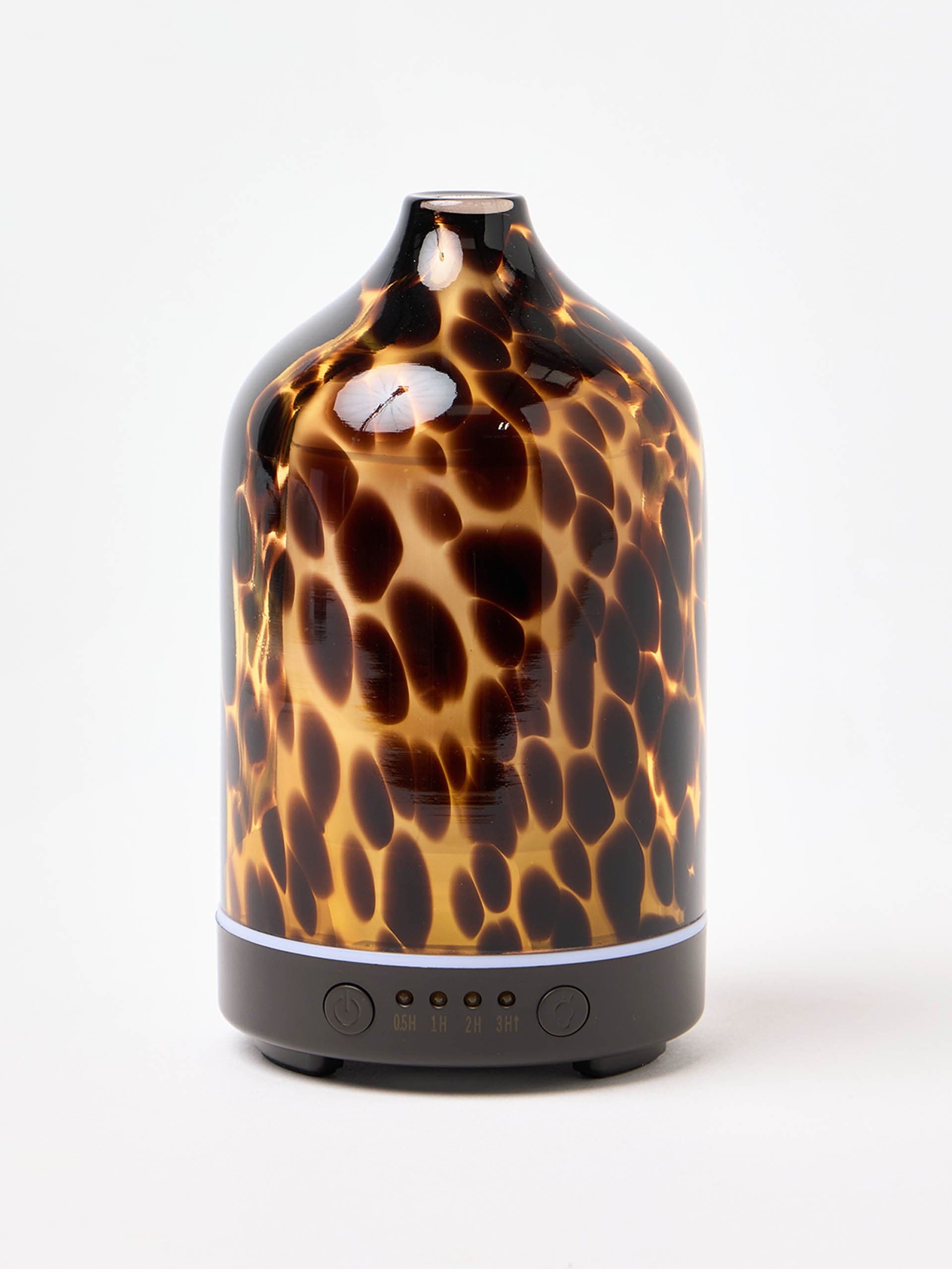 Tortoiseshell glass essential oil electric aroma diffuser