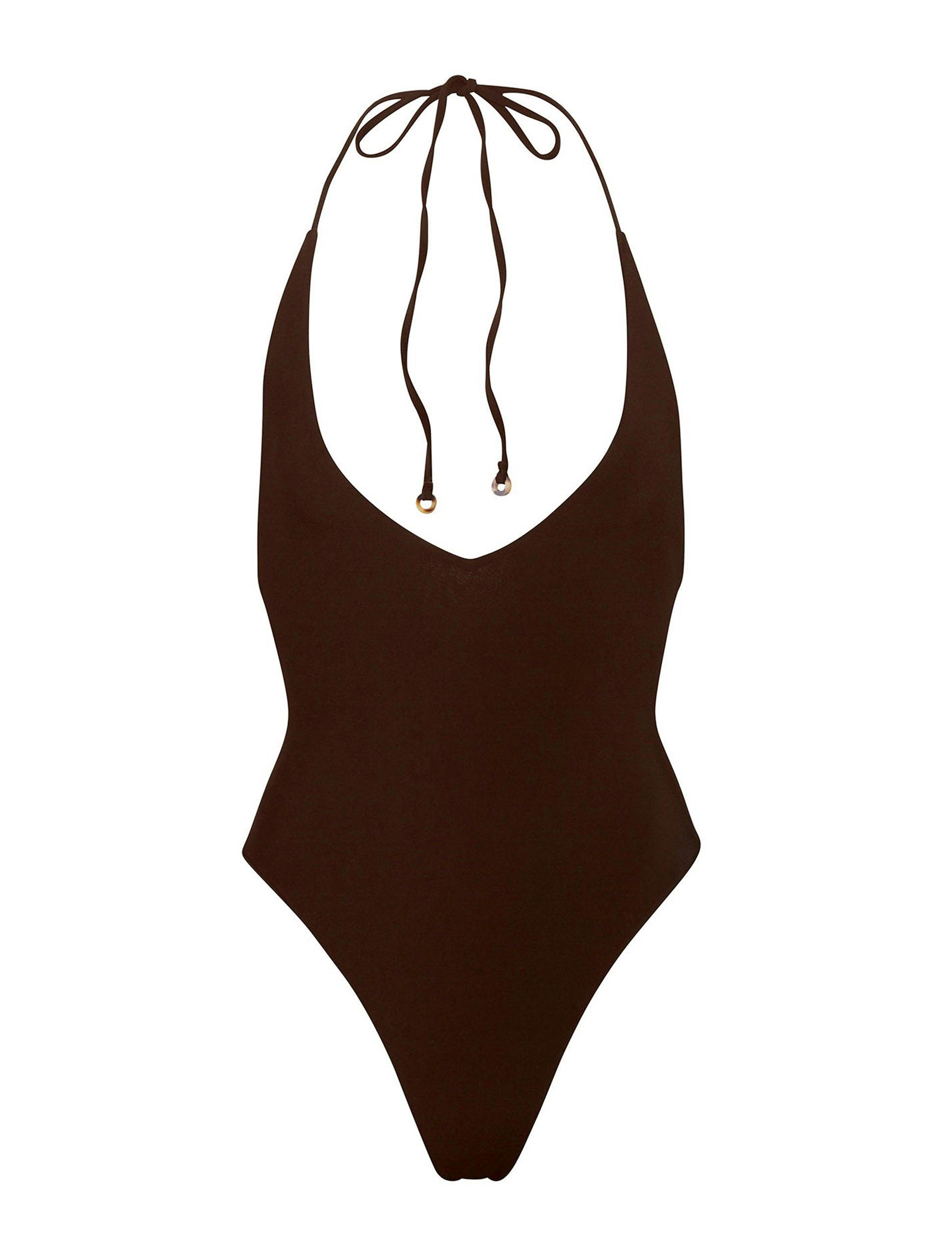 The lange halter-neck swimsuit