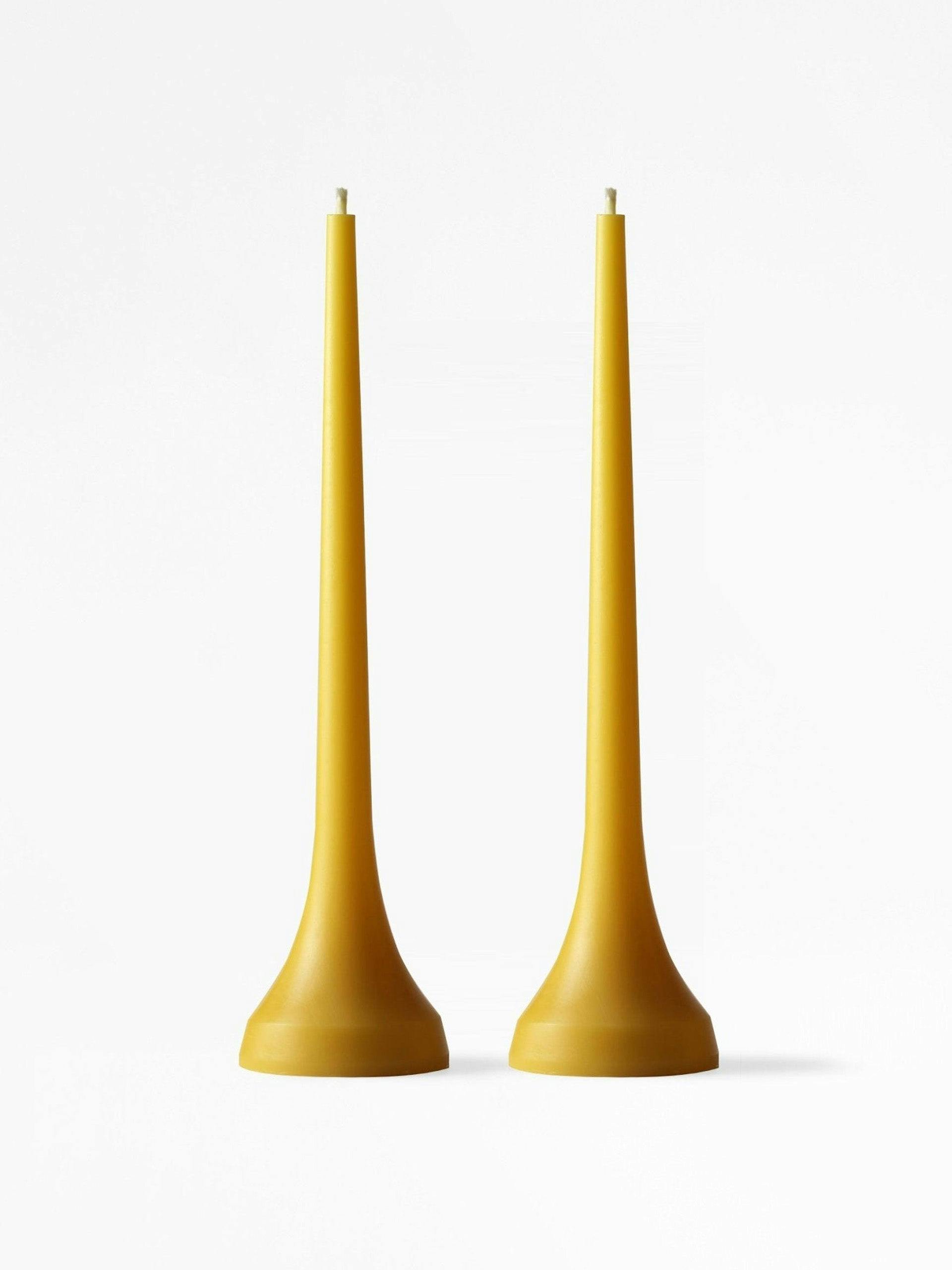 Double dinner candles