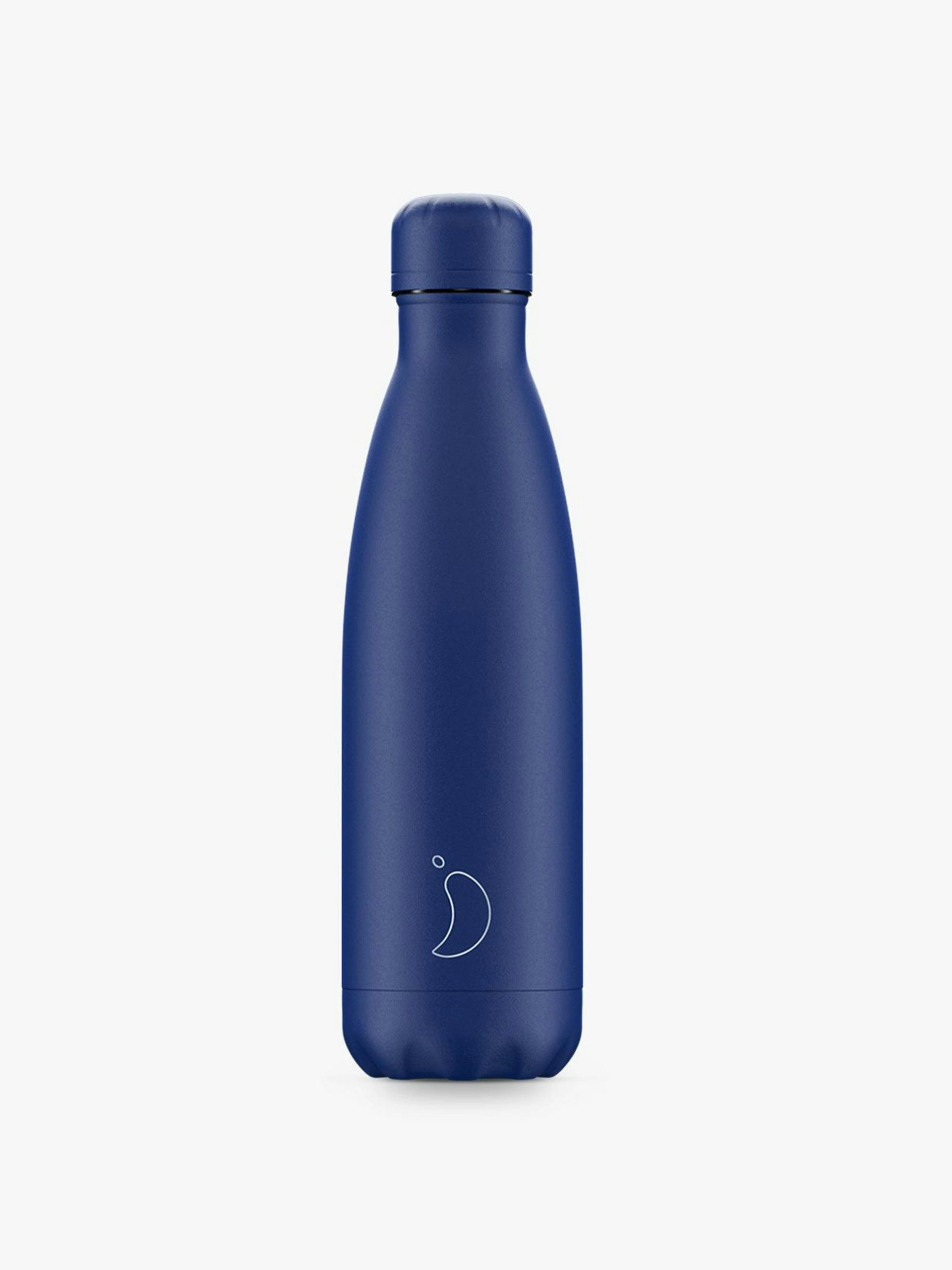 Navy insulated water bottle