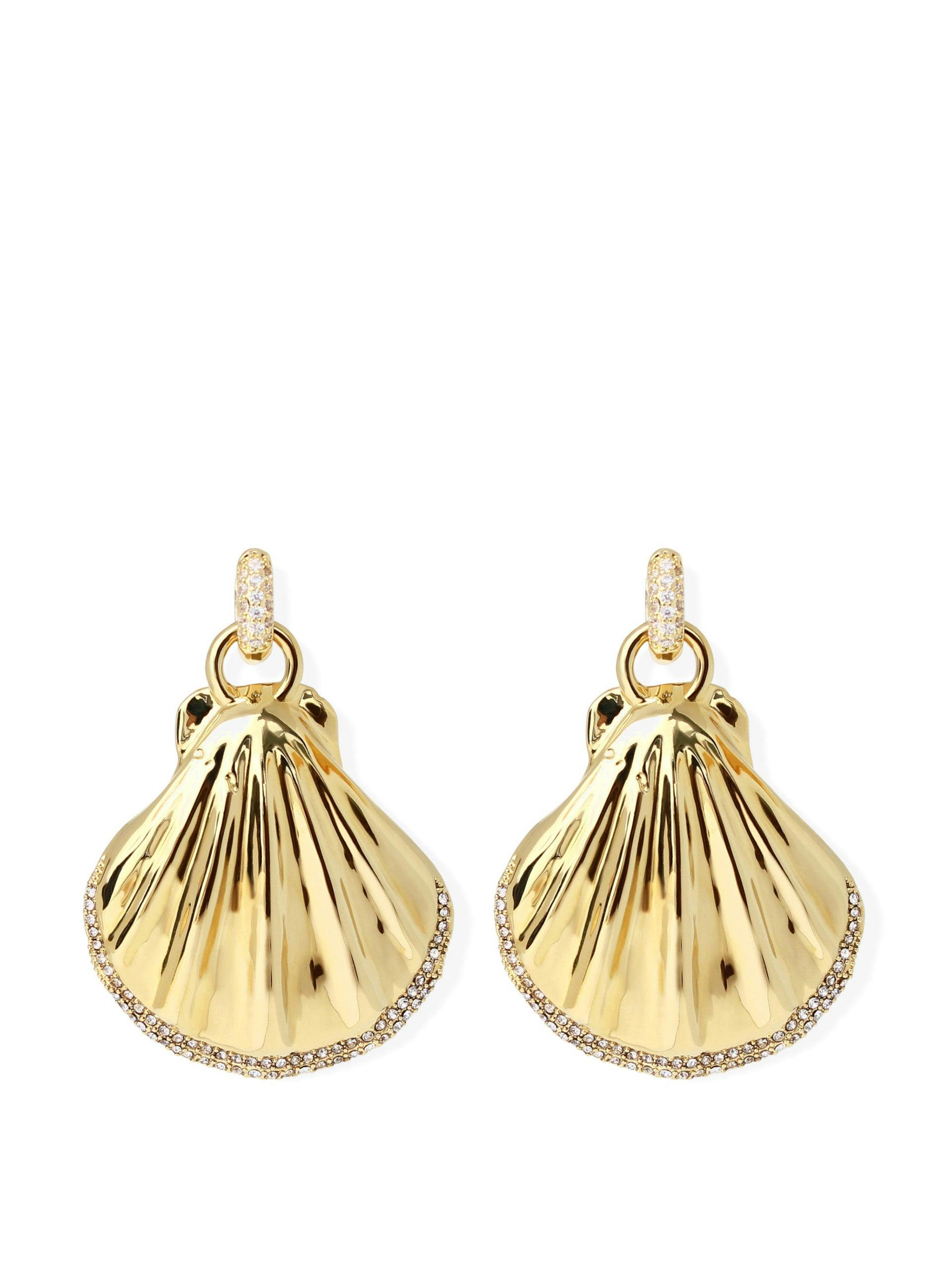Gold Gila earrings