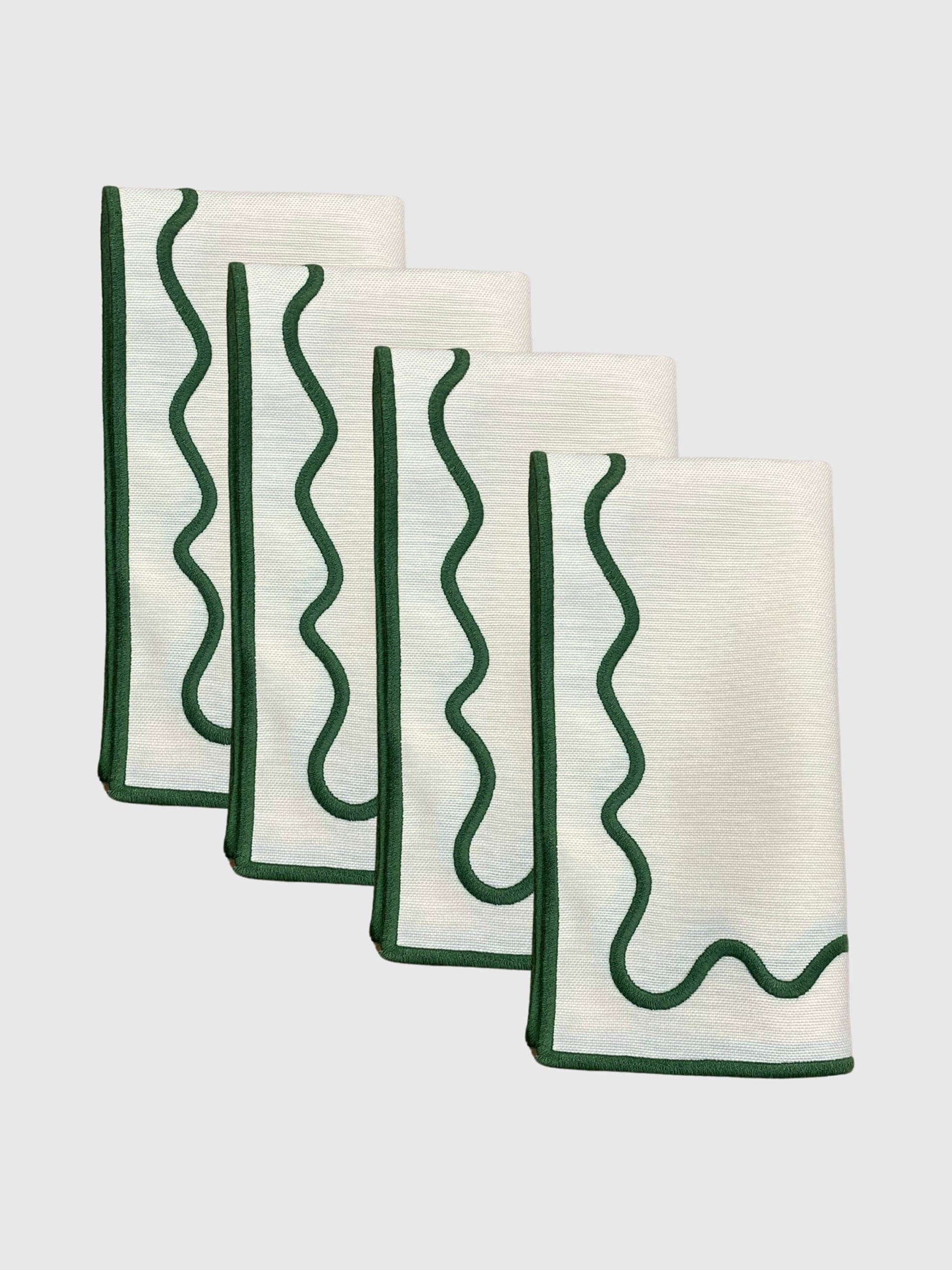 Meadow Green napkins (set of 4)