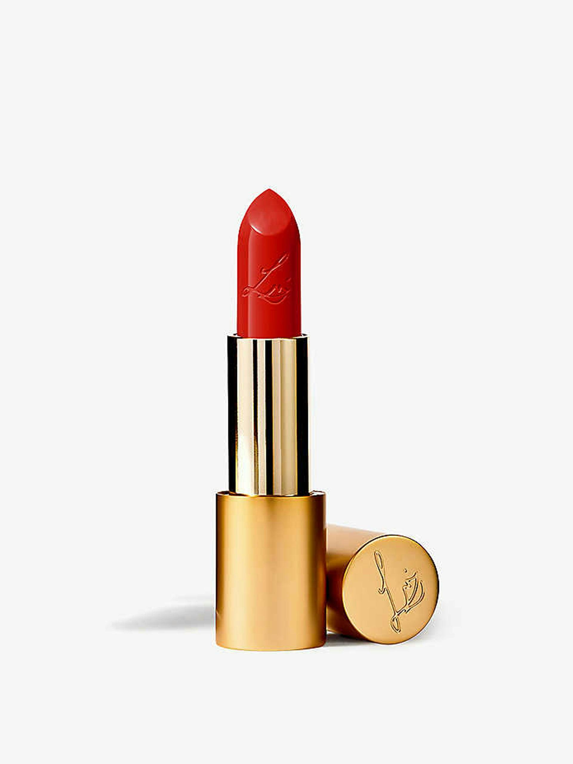 Luxuriously Lucent lipstick in atomic cherry