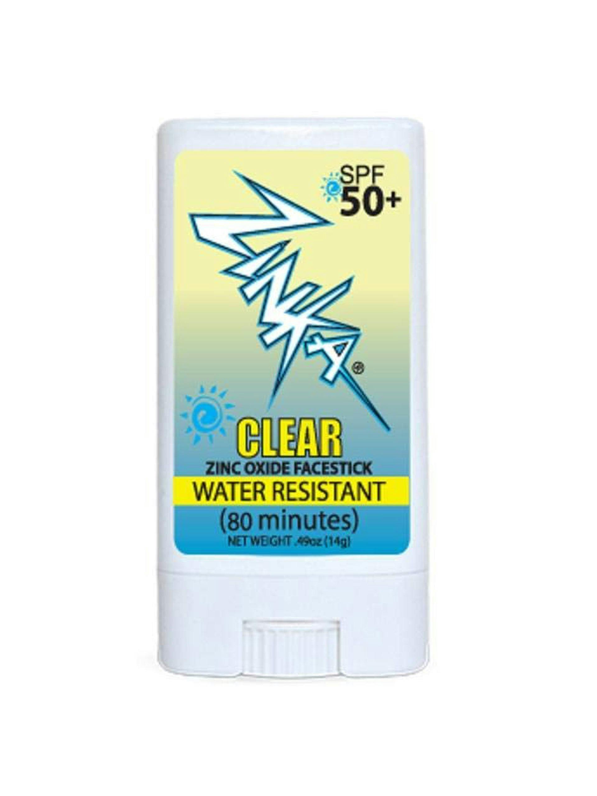 Water resistant spf 50 face sunscreen