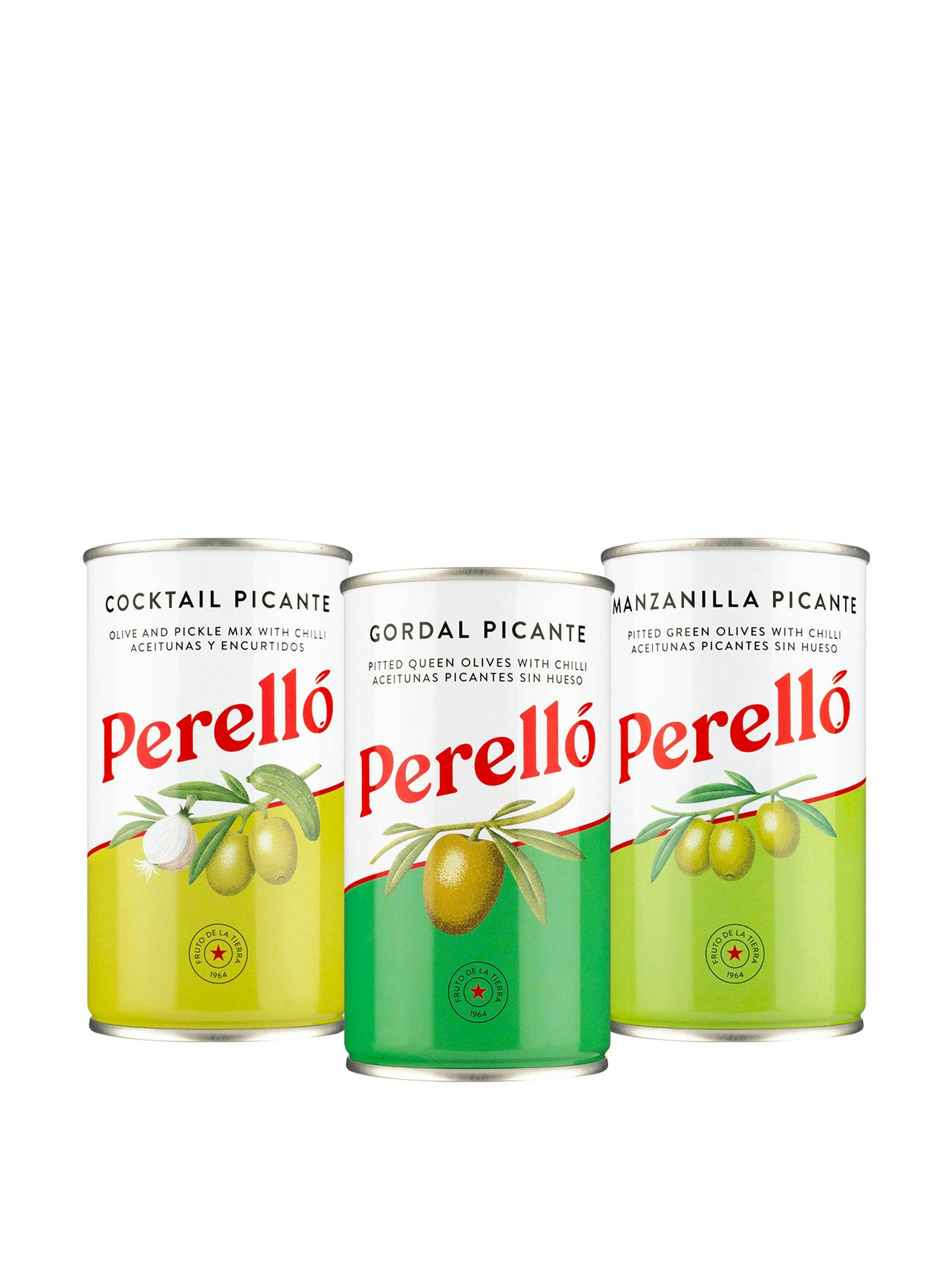 Perello Olives tin selection (set of 3)