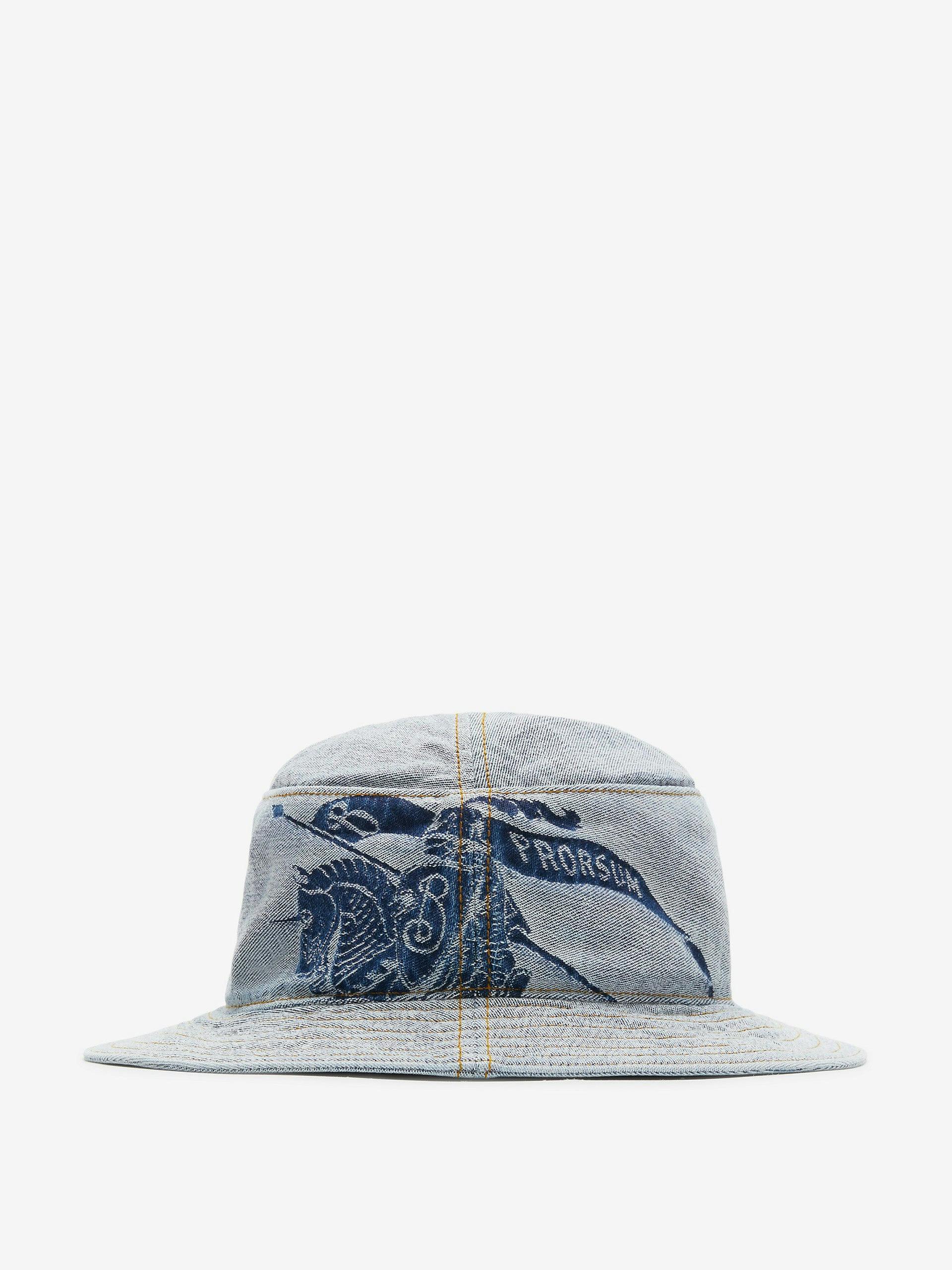 Denim bucket hat