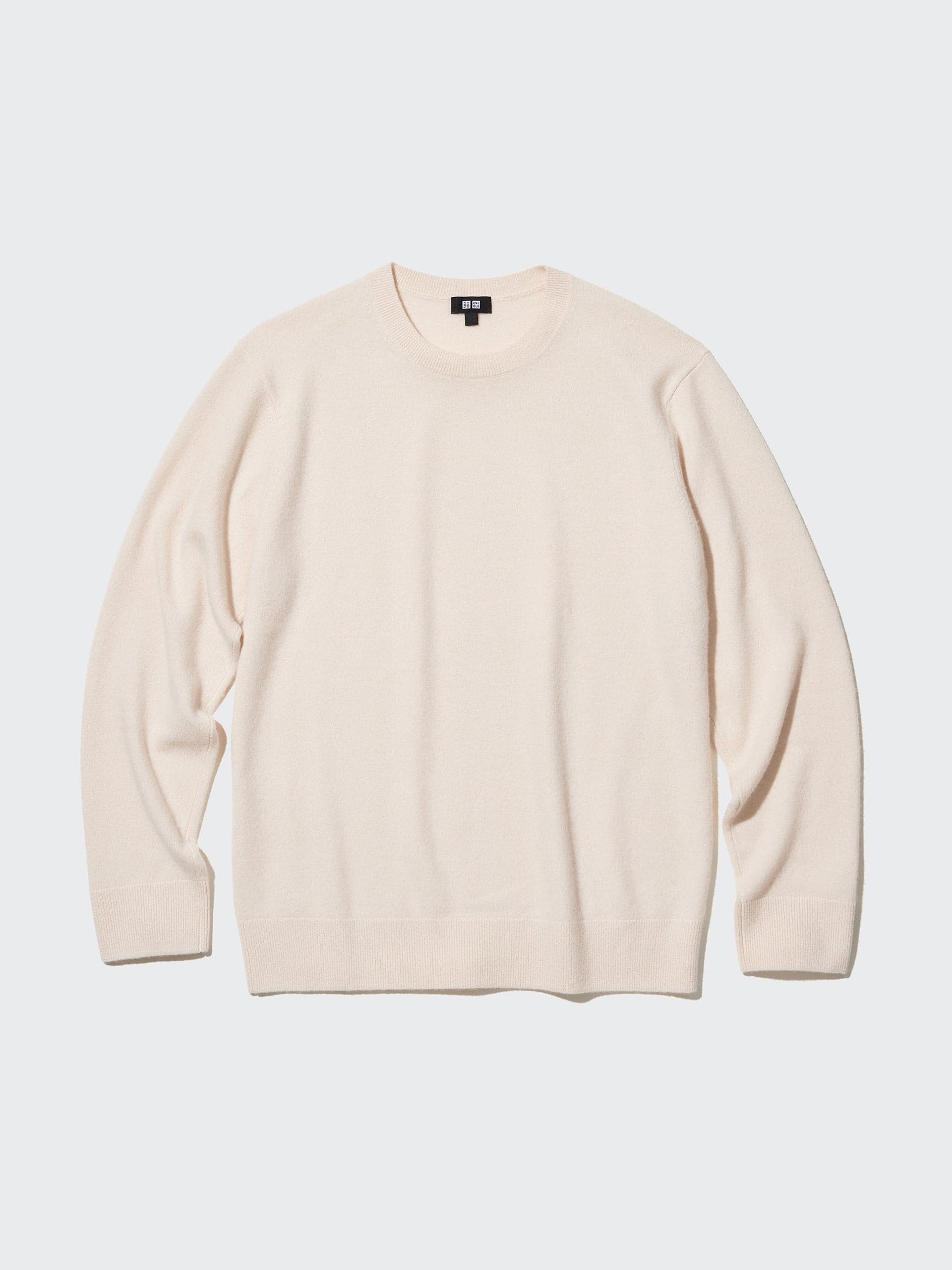 Cashmere jumper in off white