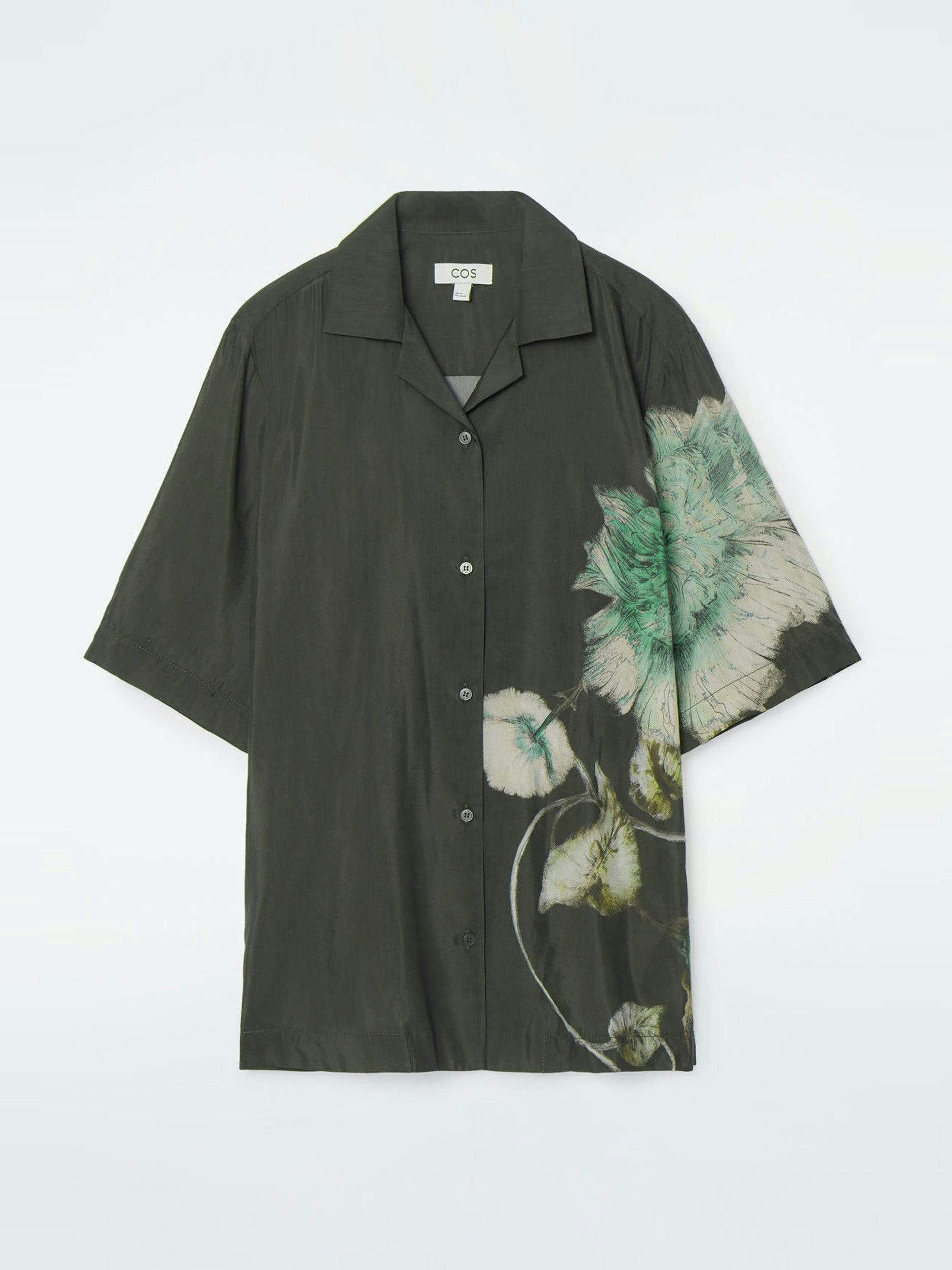 Floral resort shirt