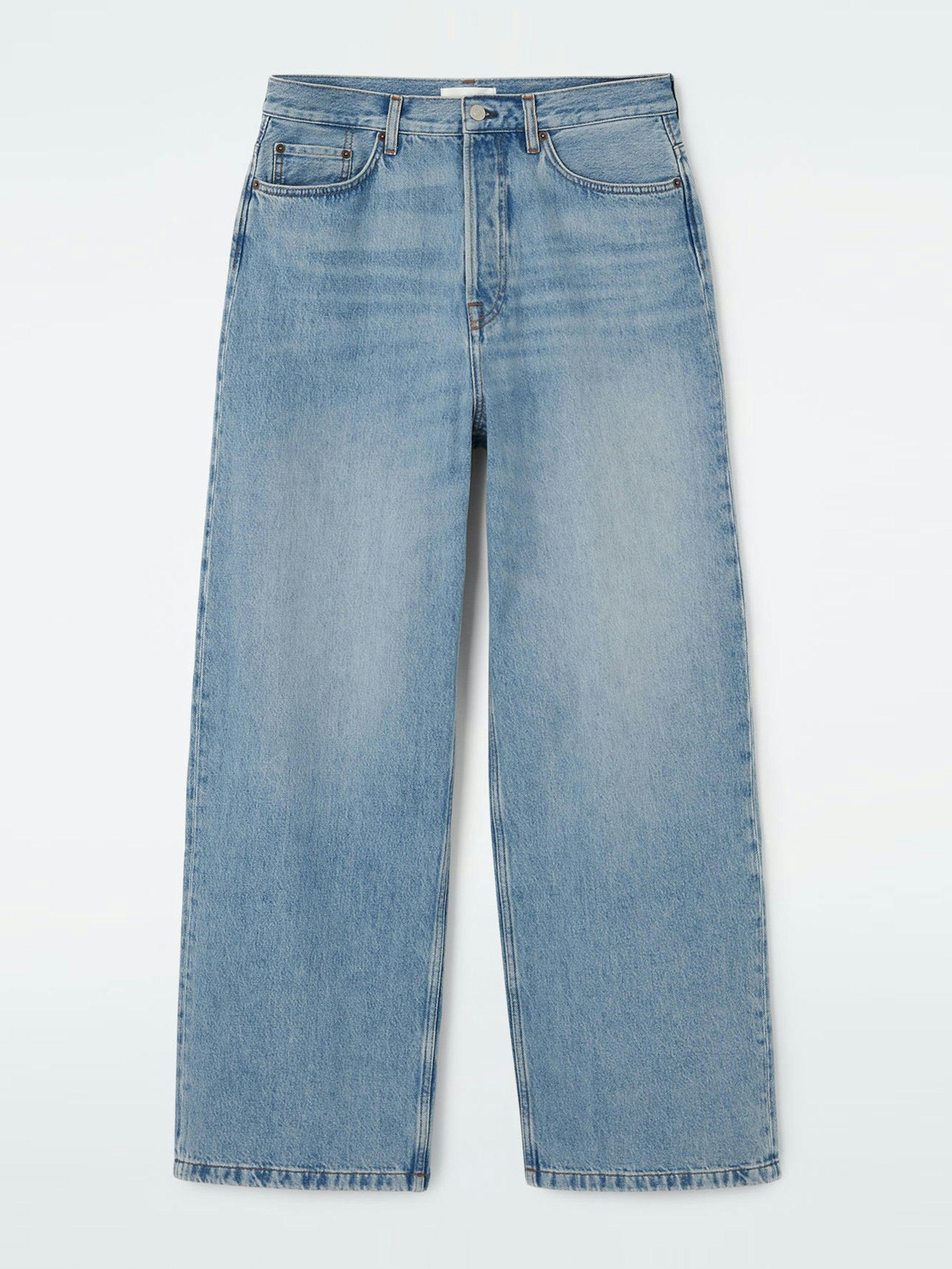 Volume wide leg jeans