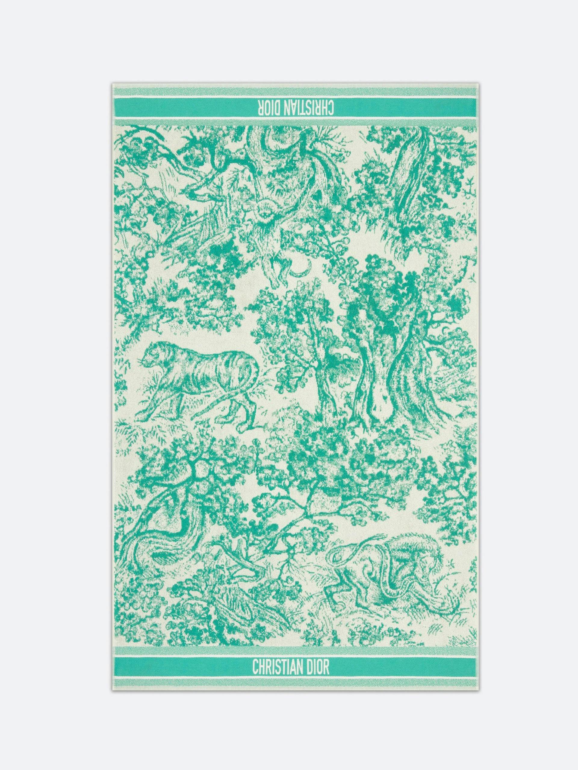 Dioriviera Toile de Jouy Sauvage beach towel