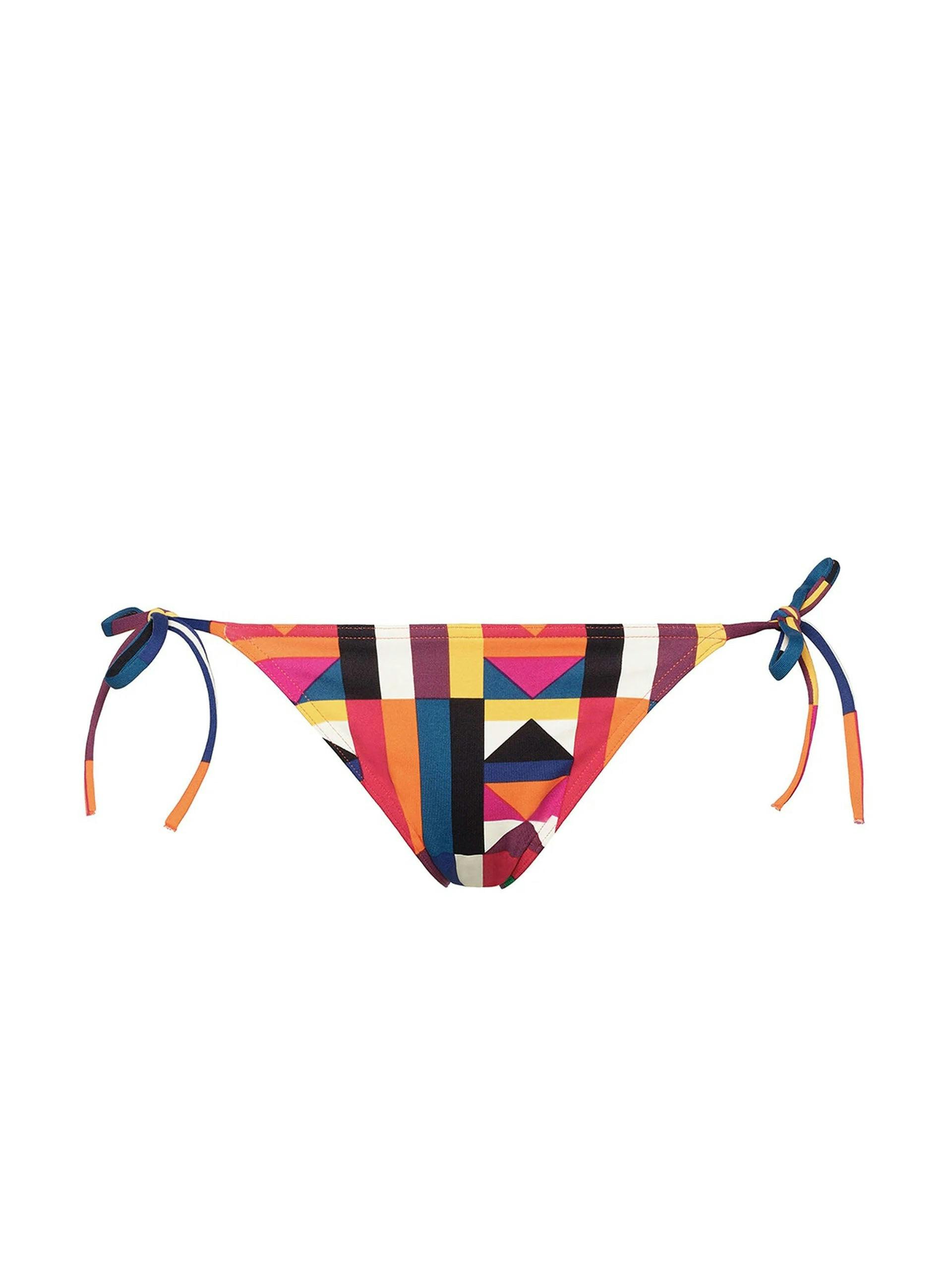 Reflexe printed bikini bottoms