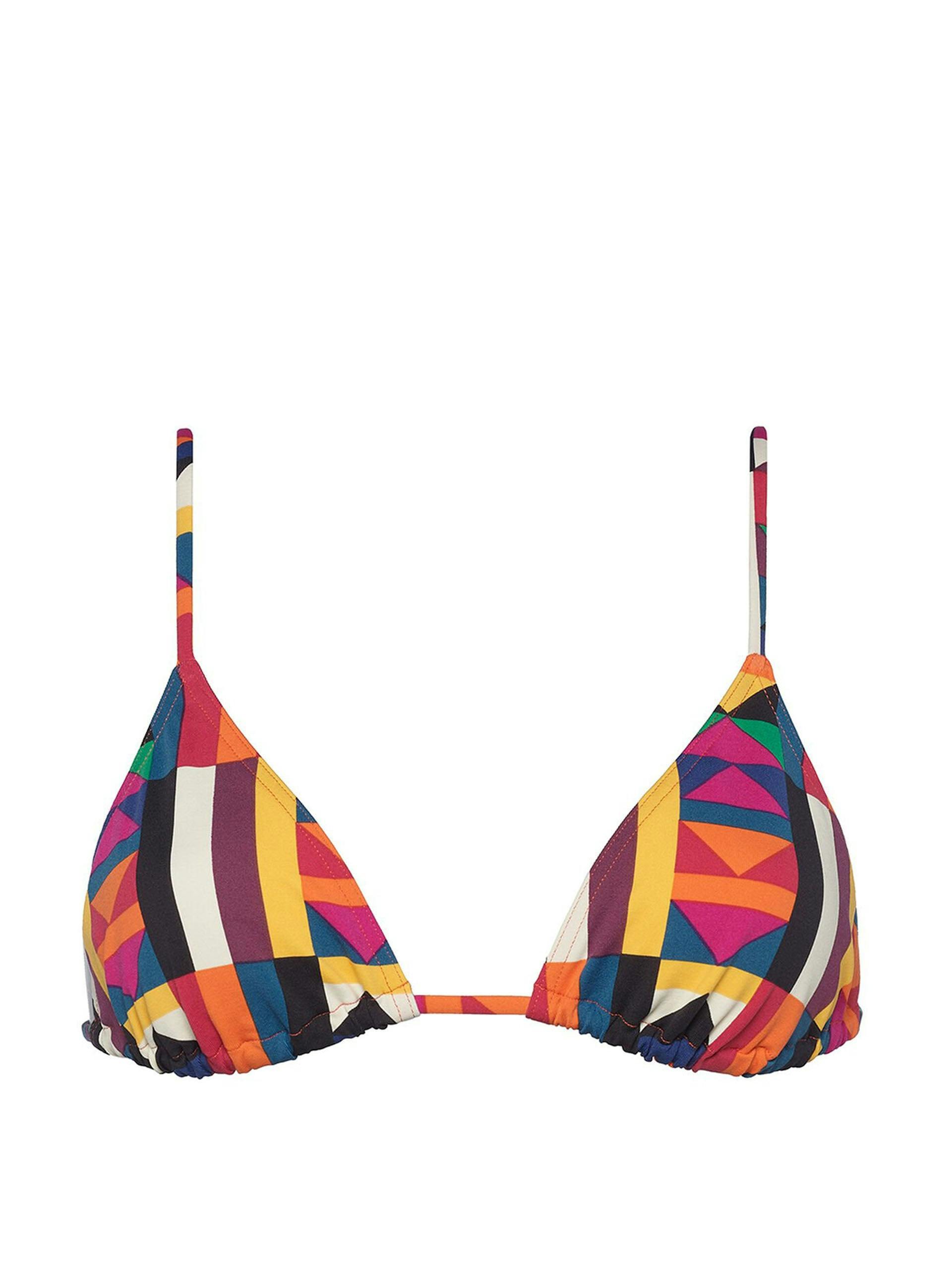 Space small triangle bikini top