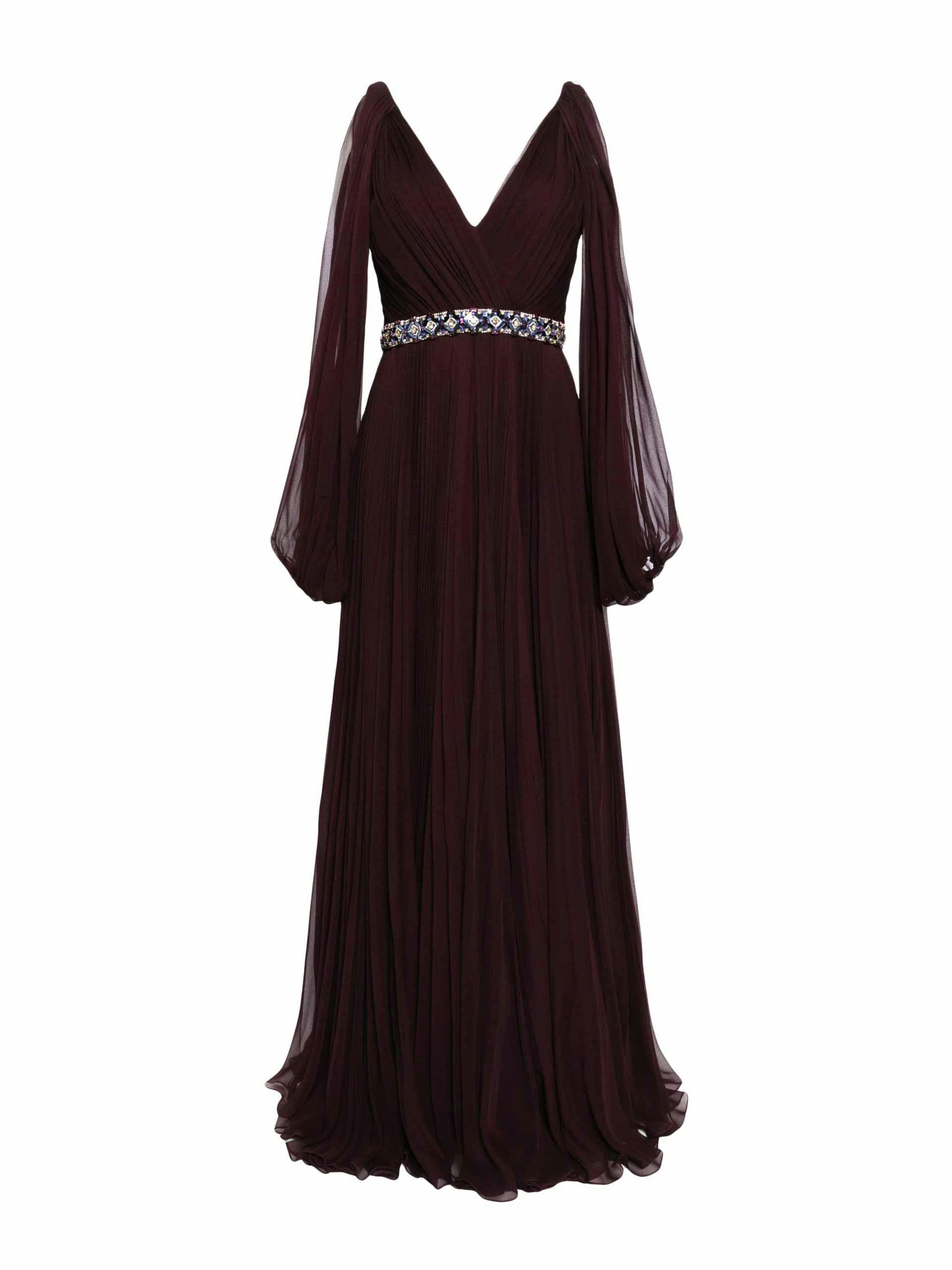 Rapture cold-shoulder gown