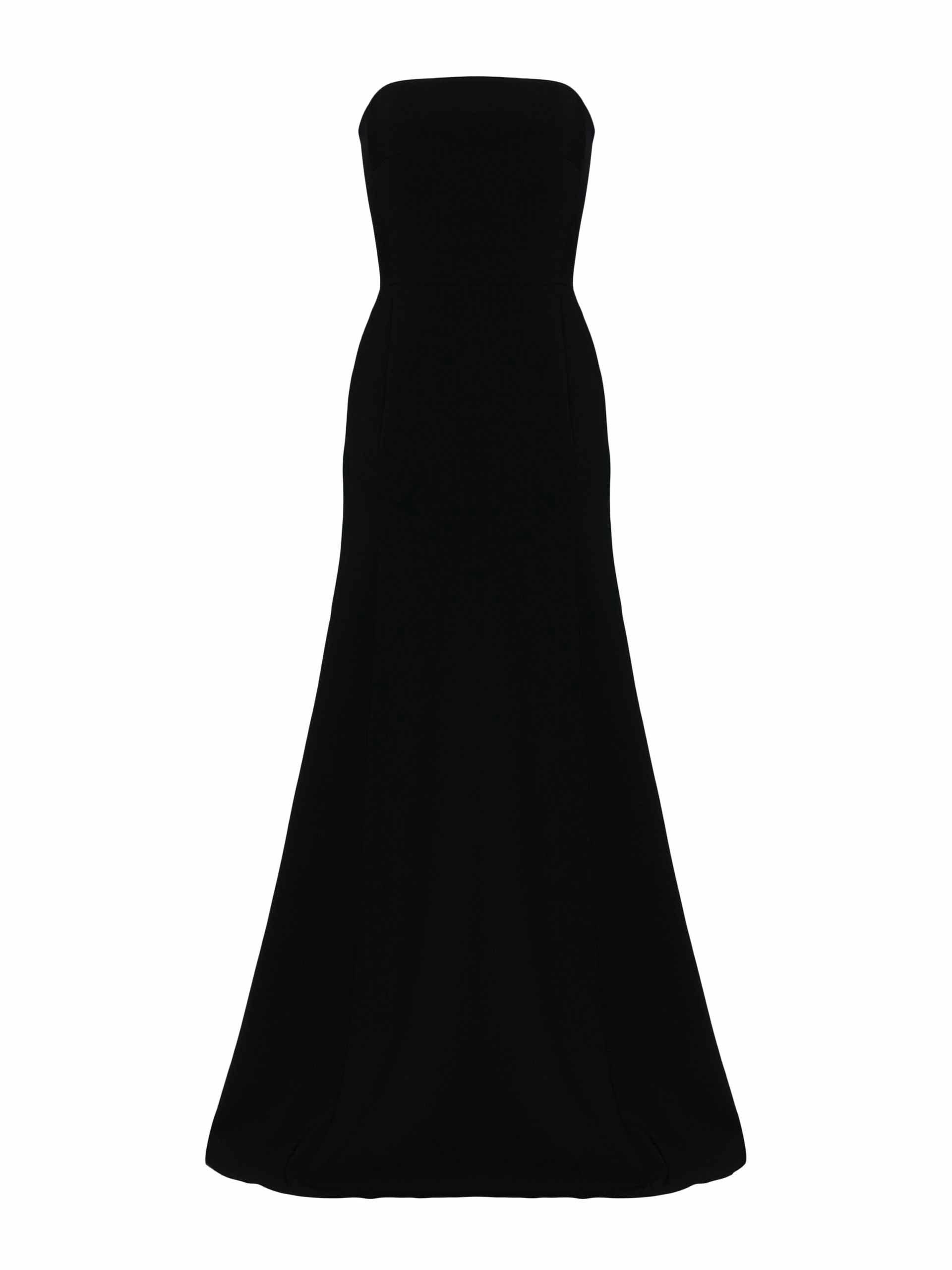 Joelyn crepe gown