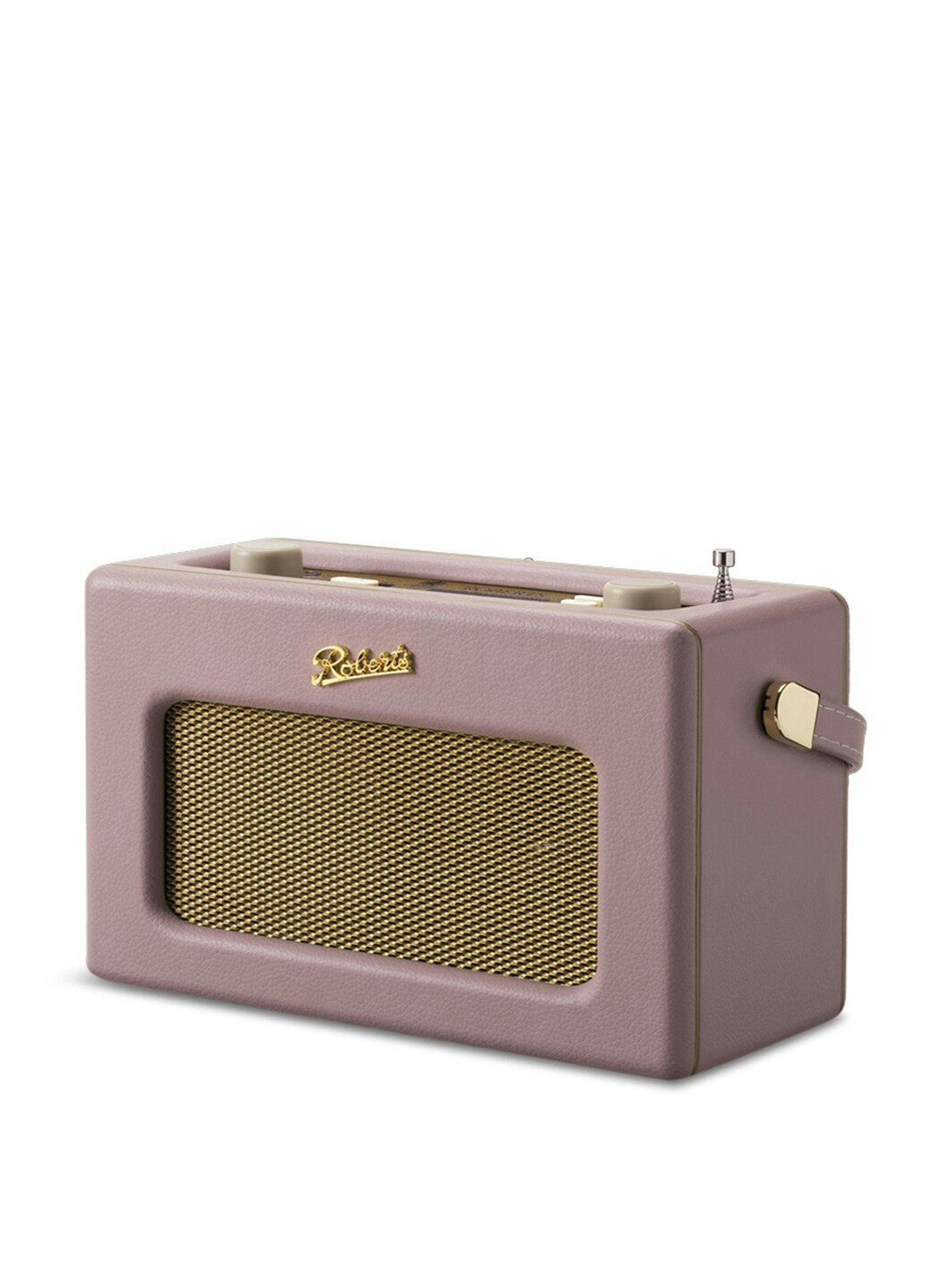 Dusky pink Bluetooth smart radio
