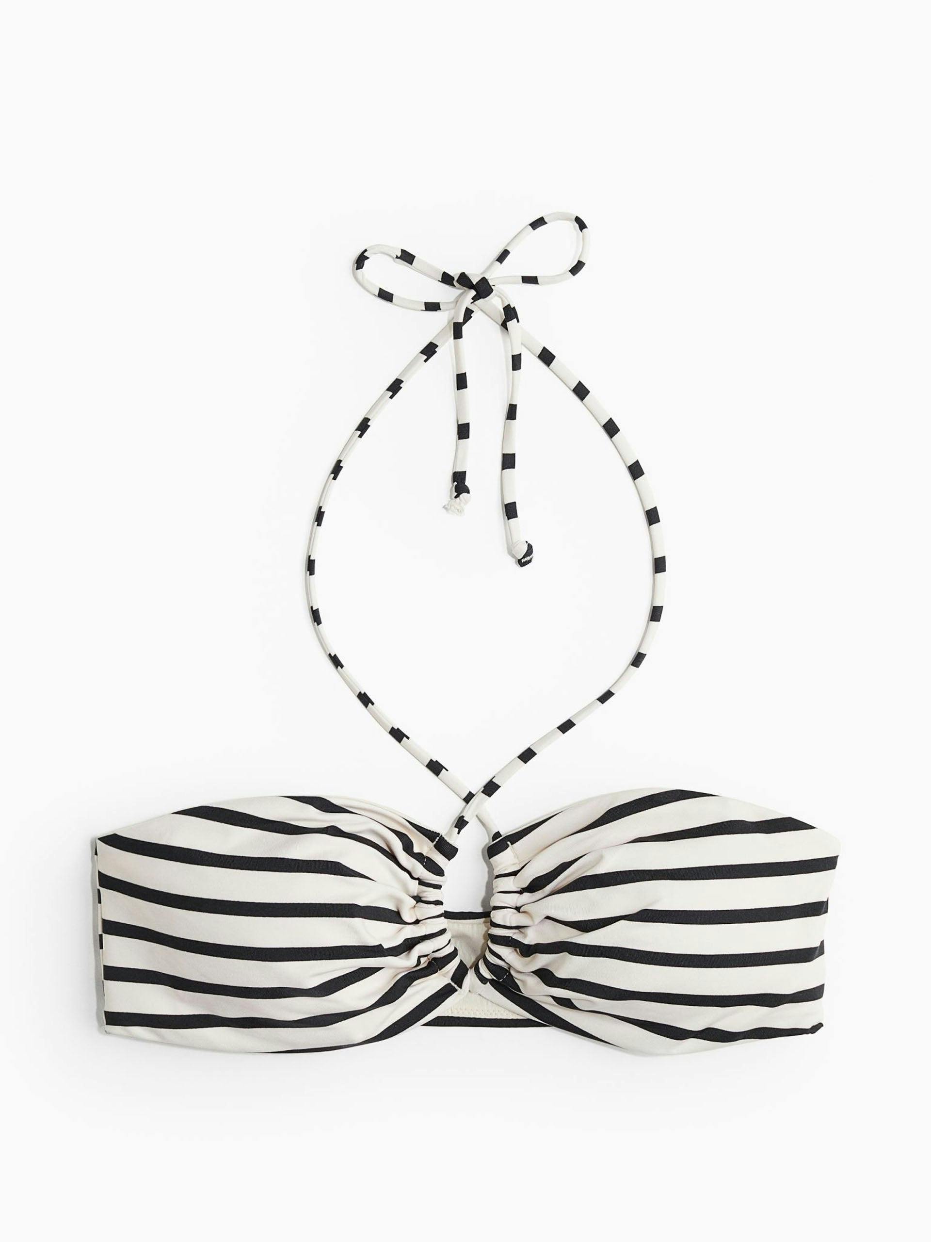 Padded halterneck bikini top