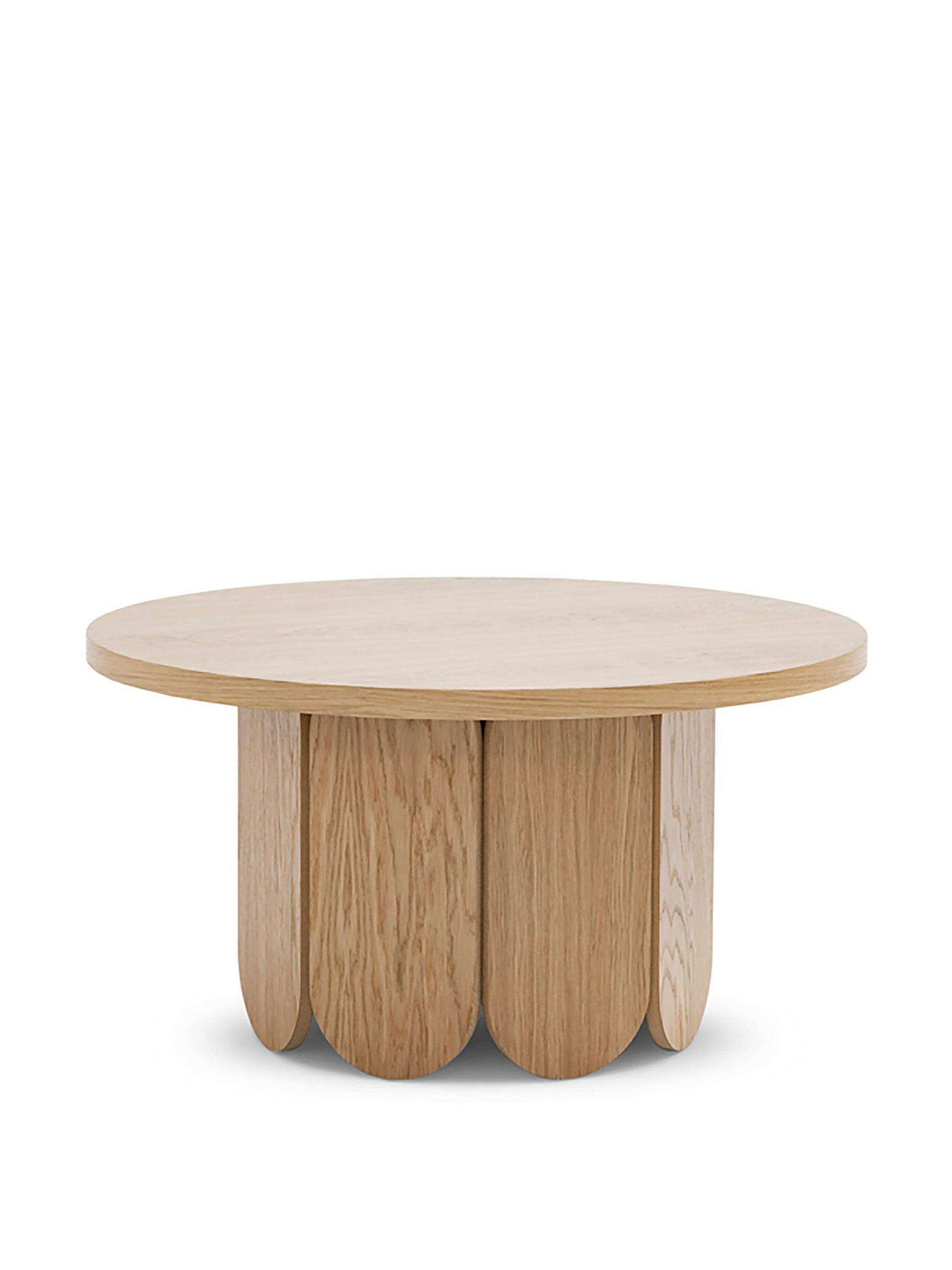 Flora oak coffee table