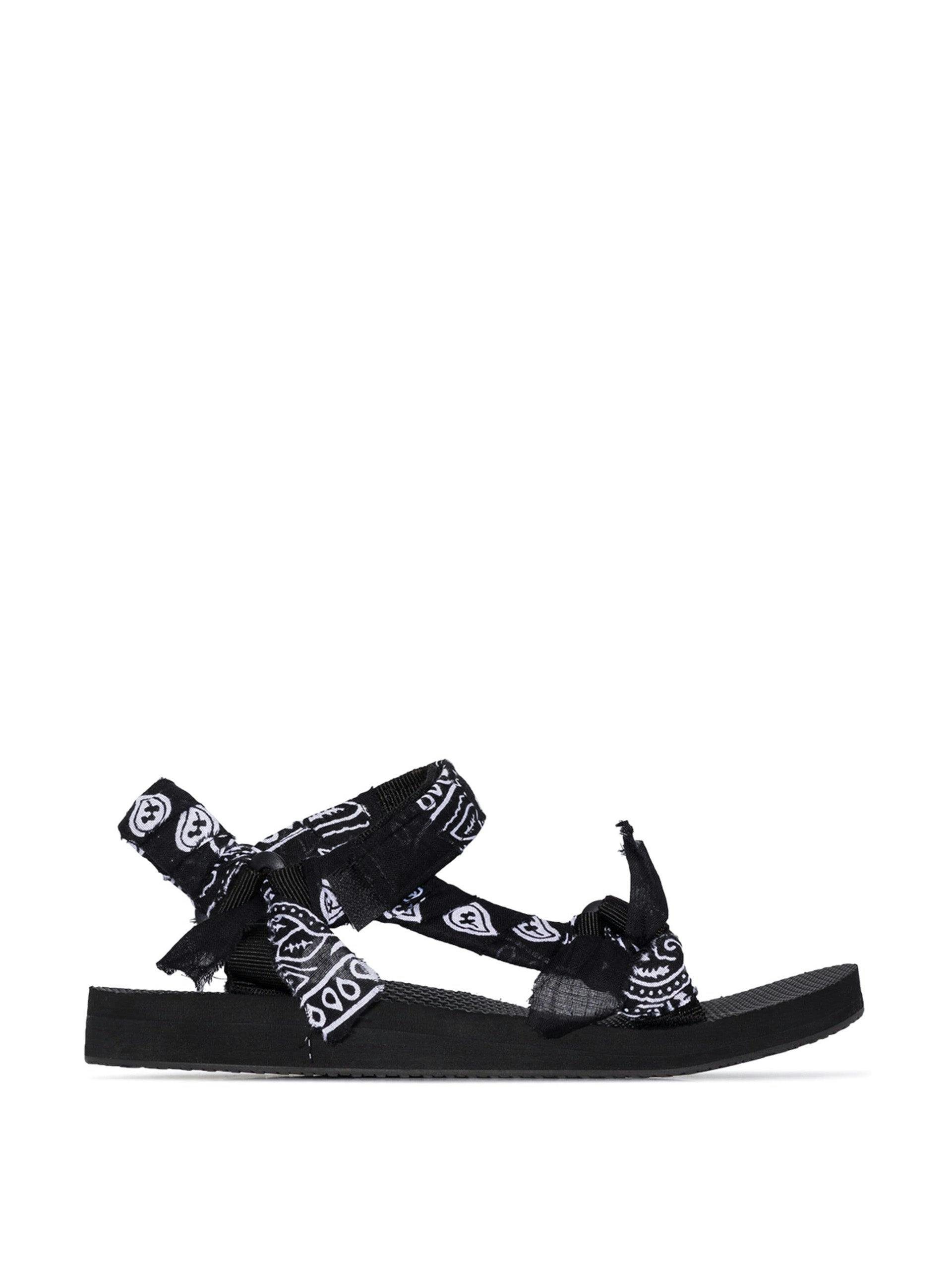 Trekky bandana-print sandals