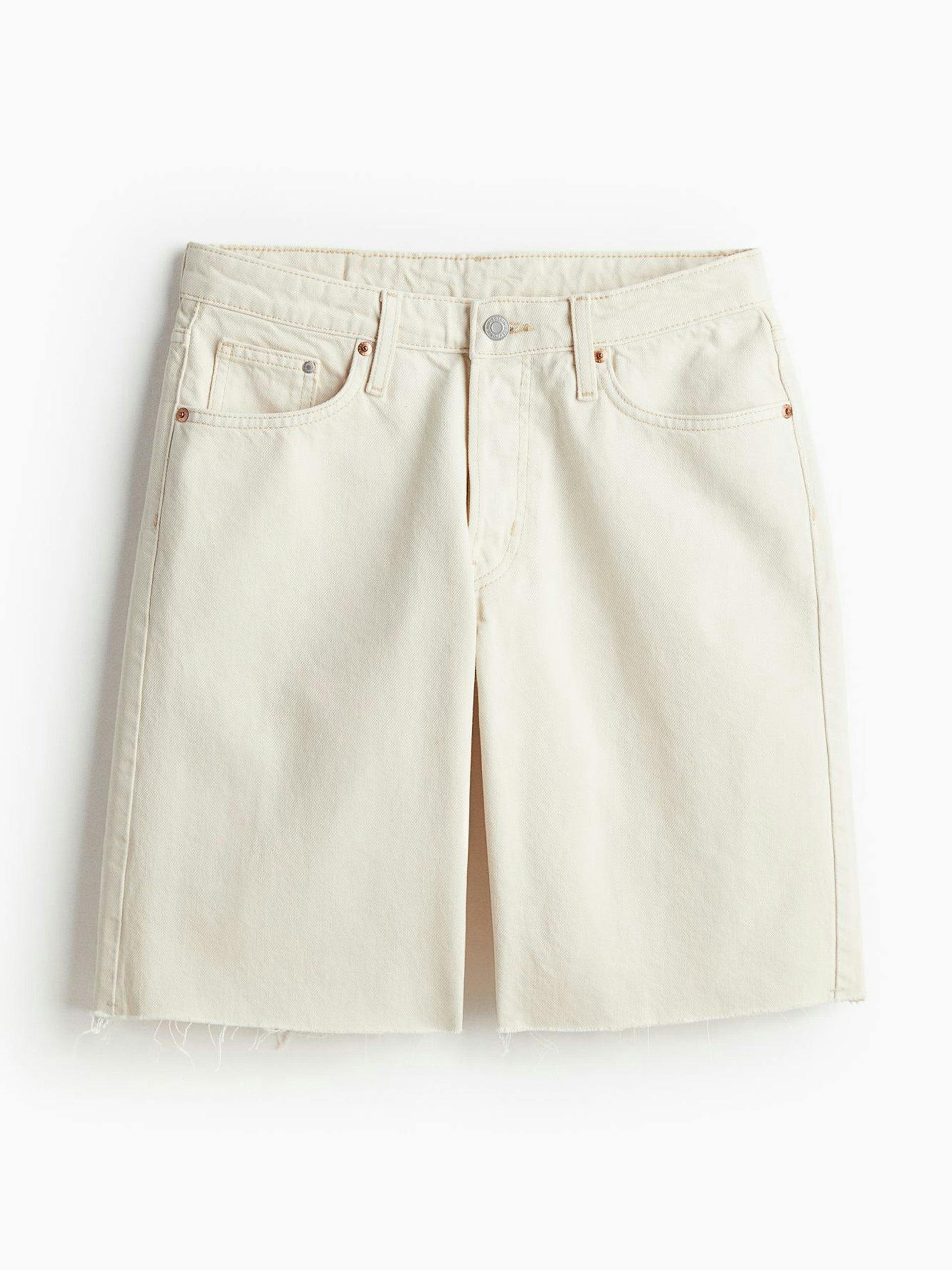 Baggy Low Denim shorts