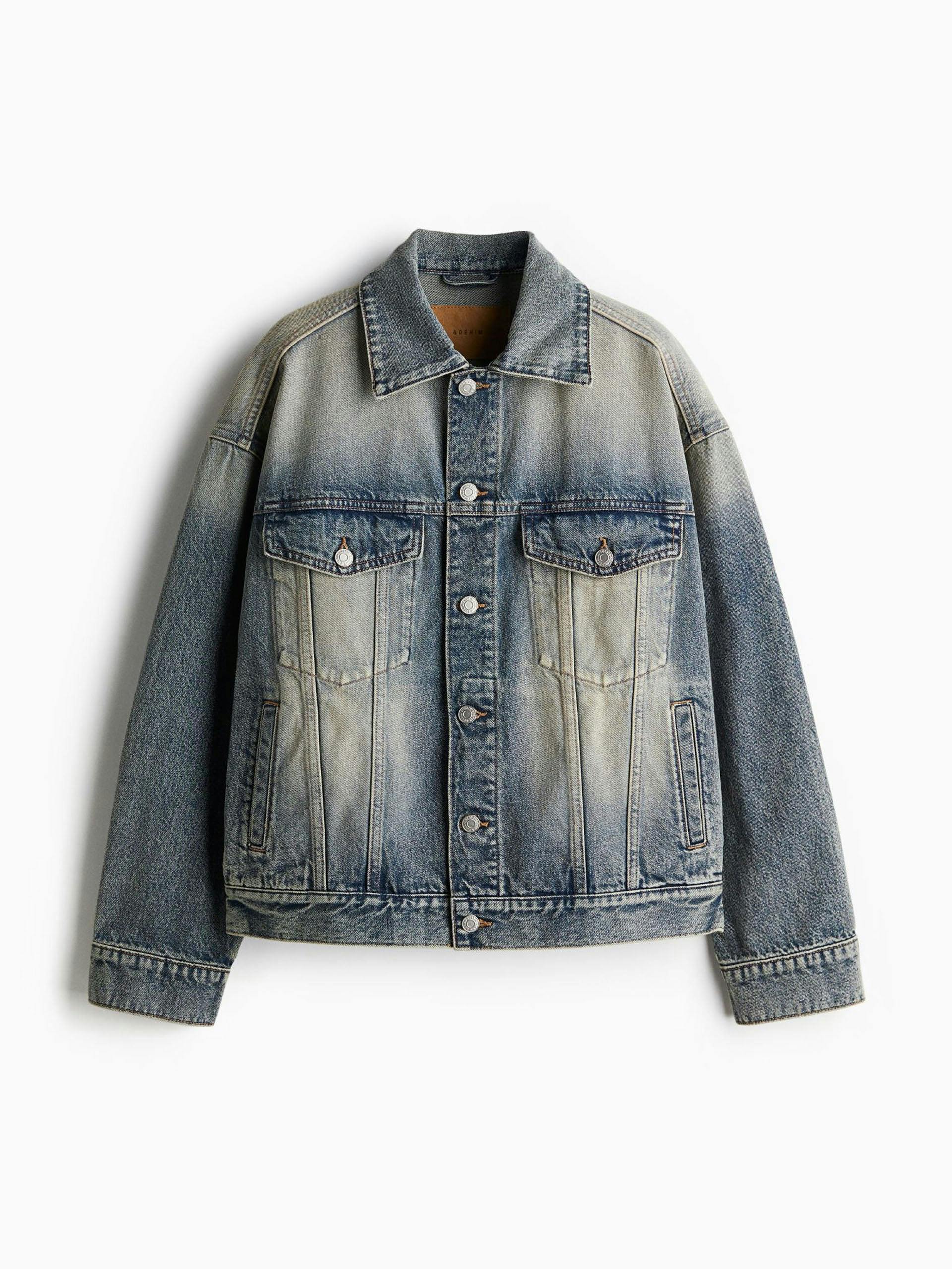 Oversized denim jacket