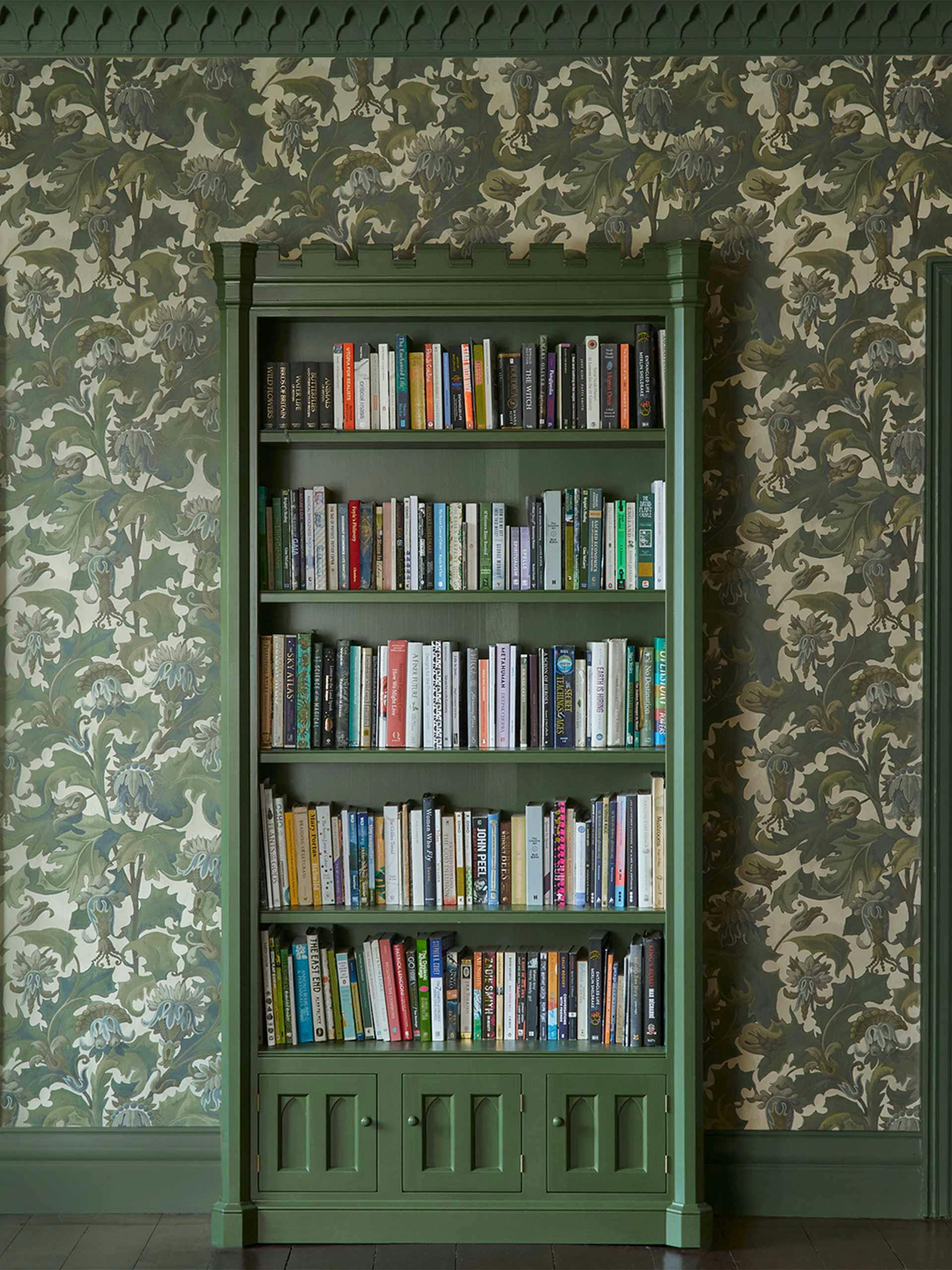 Green Castle bookcase