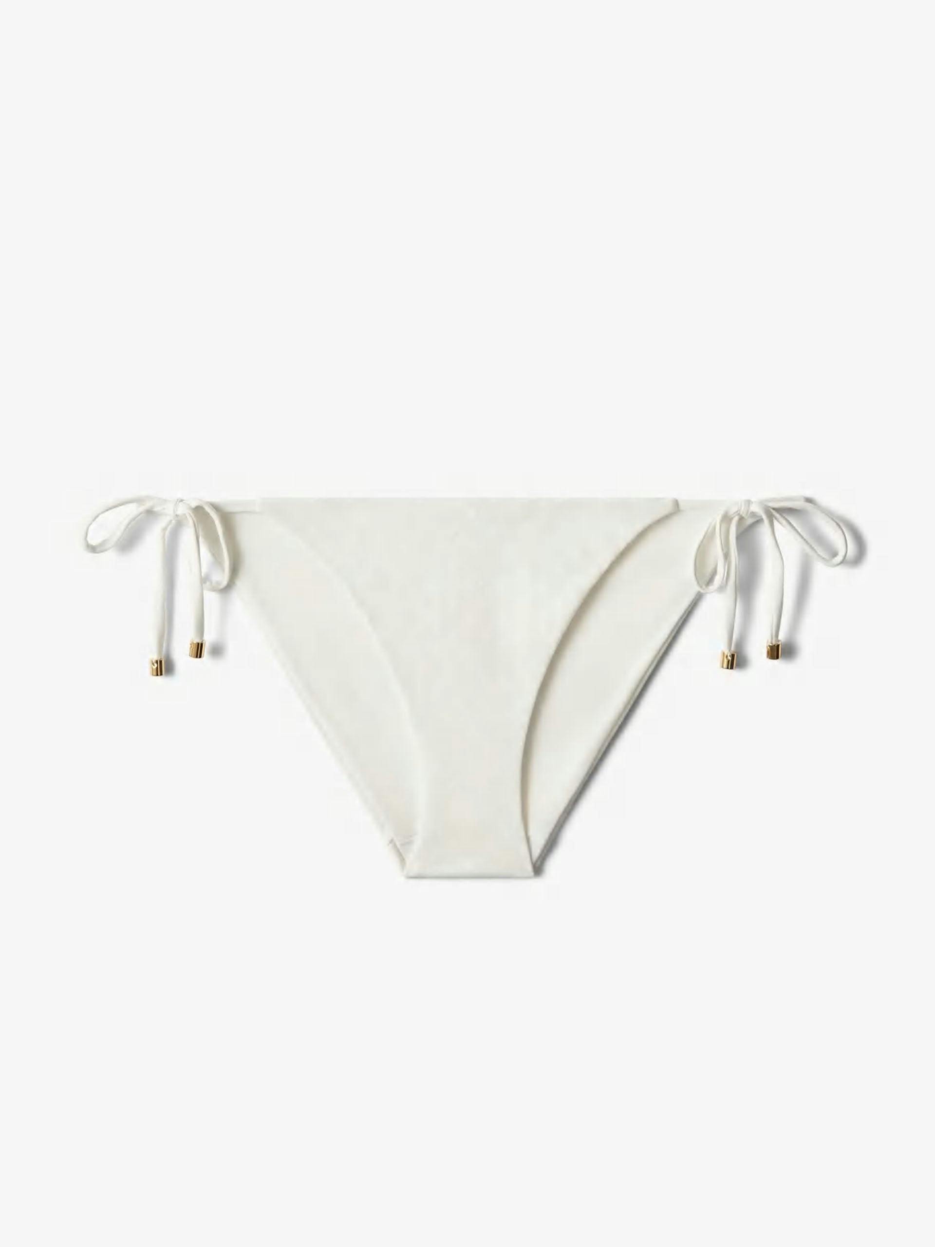 Aubrie monogram-print triangle bikini brief