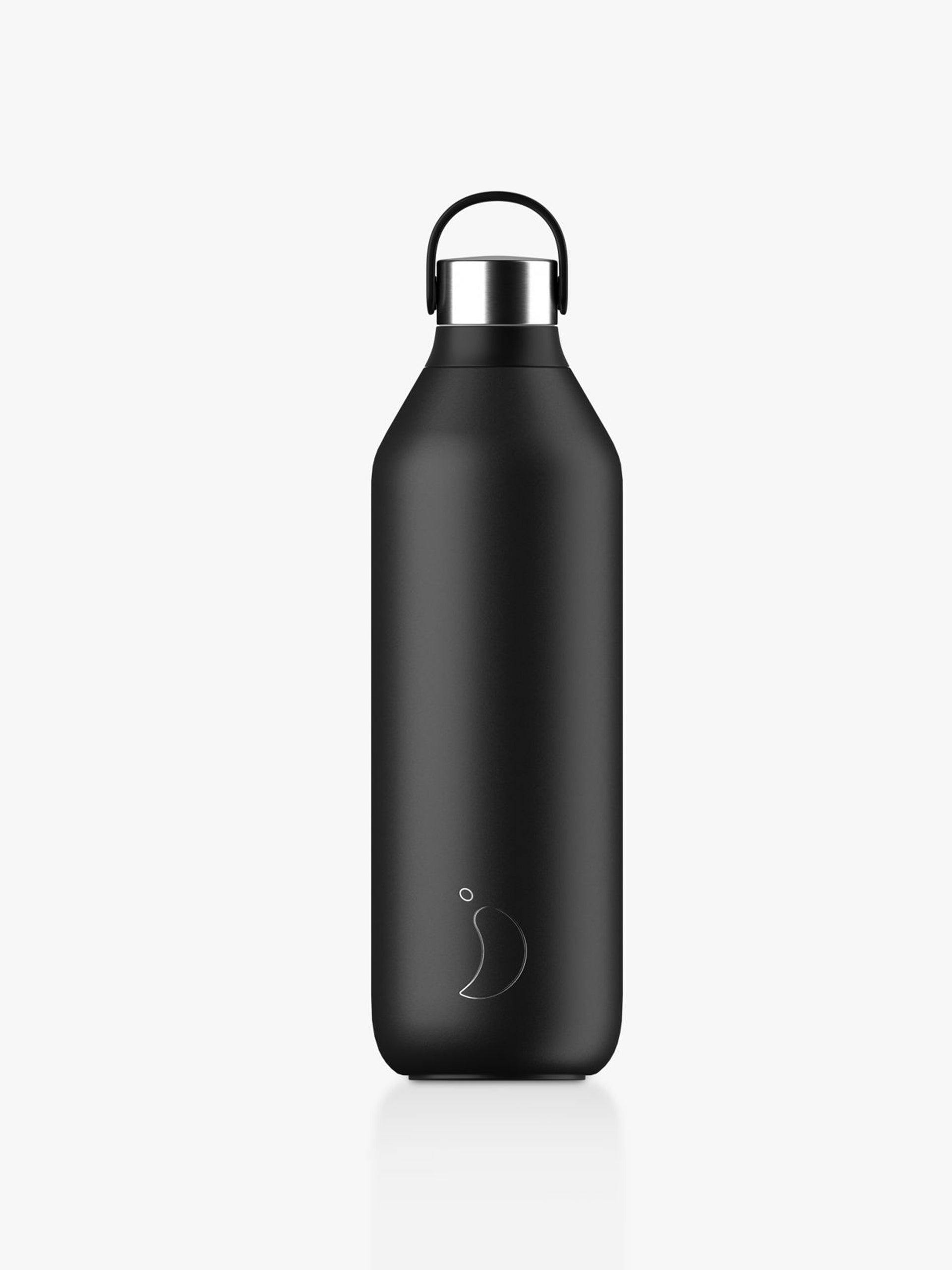 Black insulated leak-proof bottle