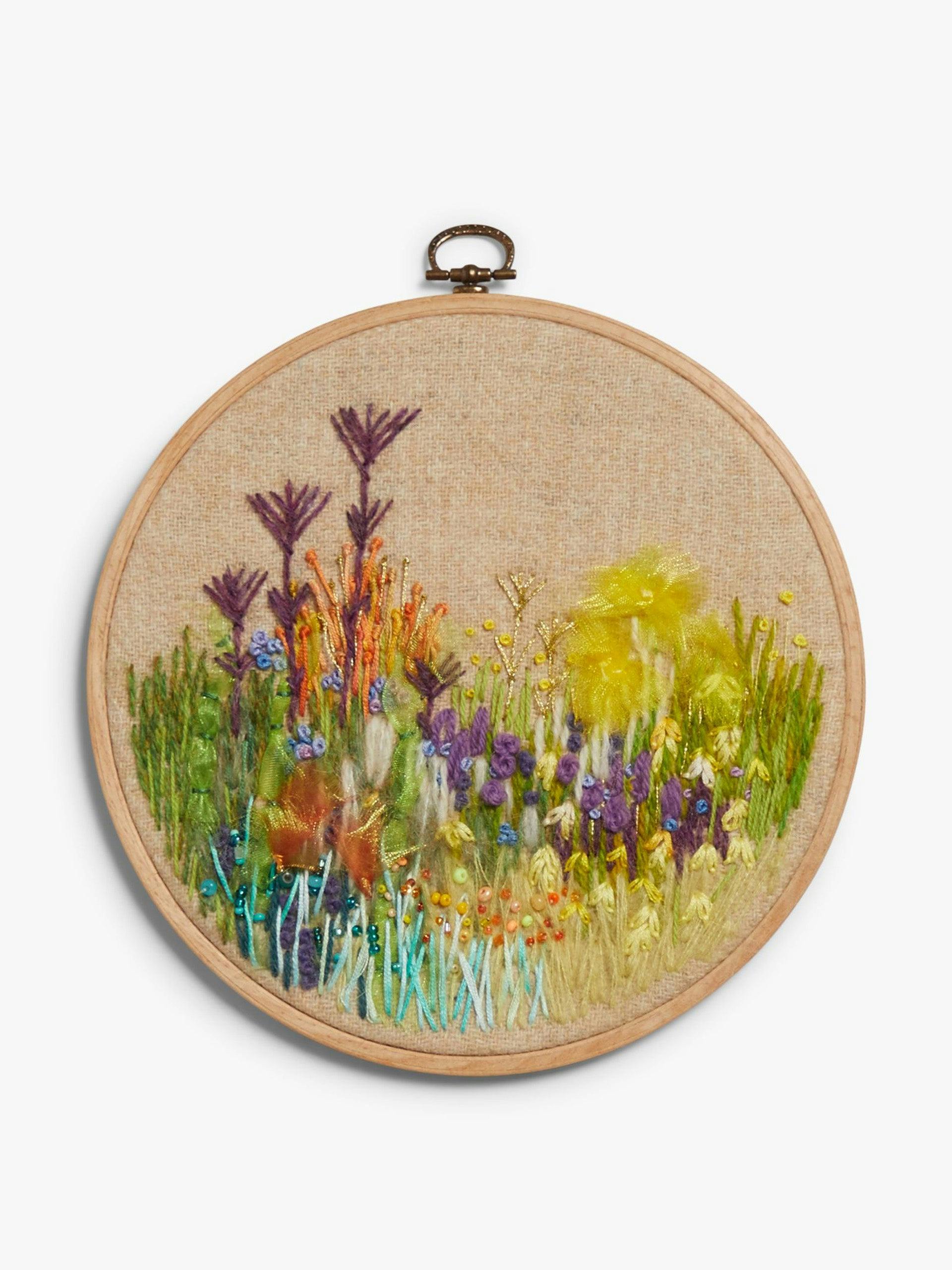 Cowslip Meadow embroidery kit