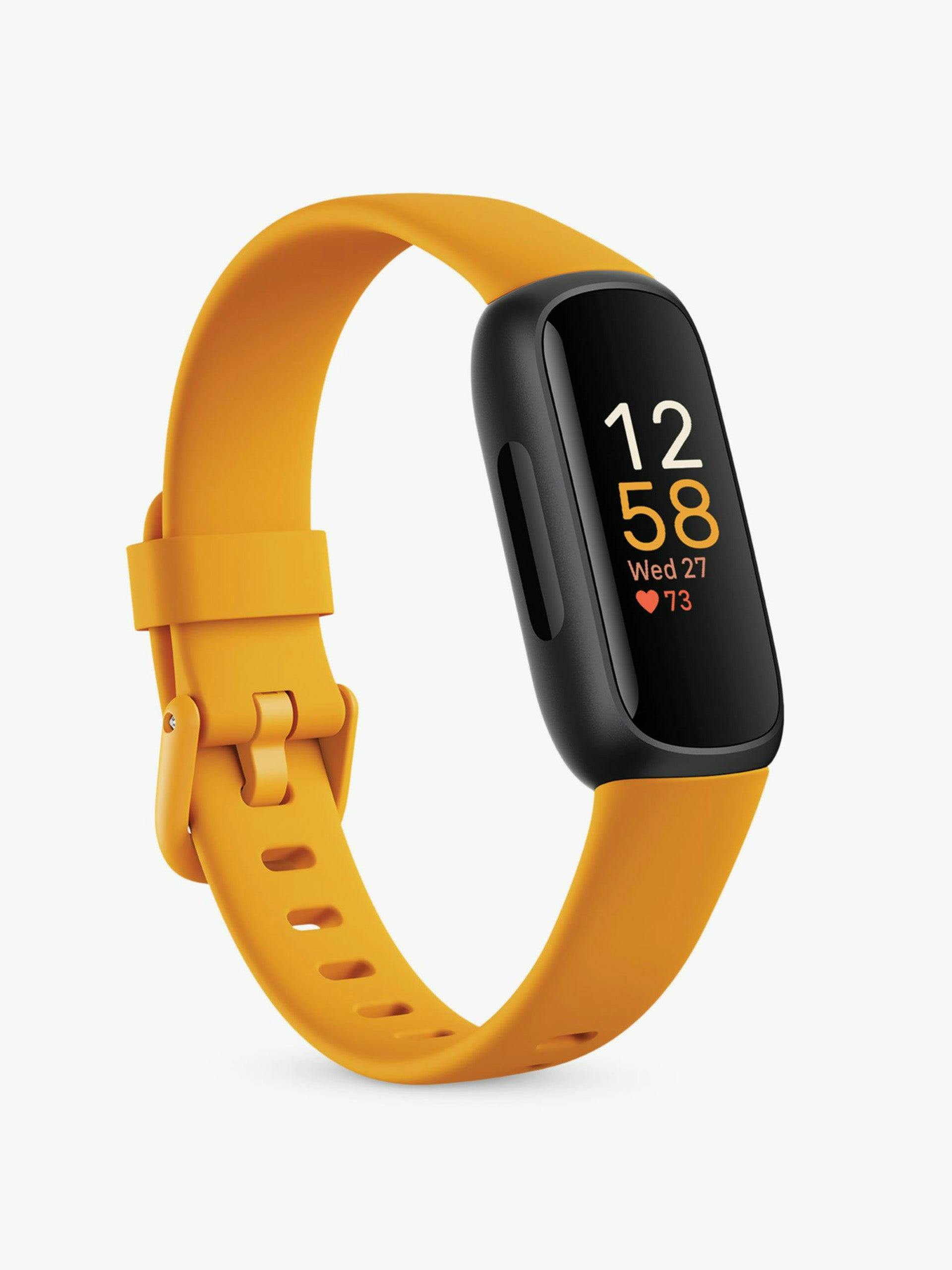 Health and fitness tracker with heart-rate monitor