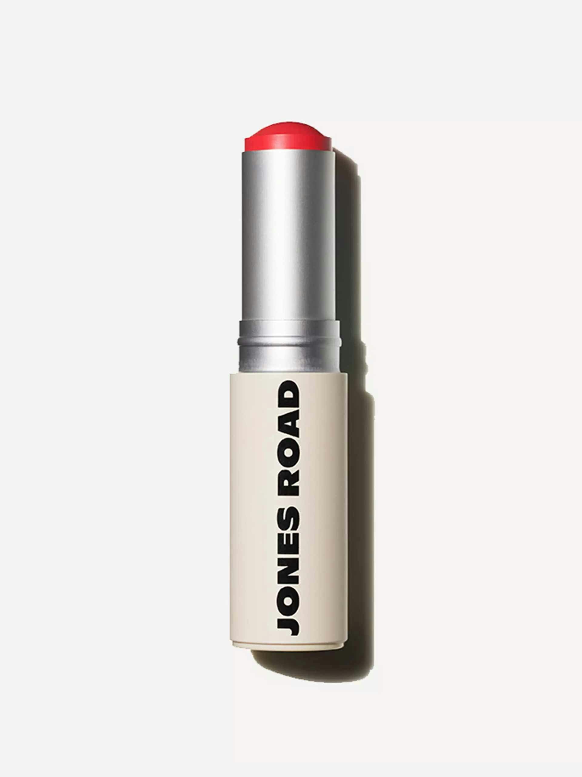 Lip and cheek stick in bright coral