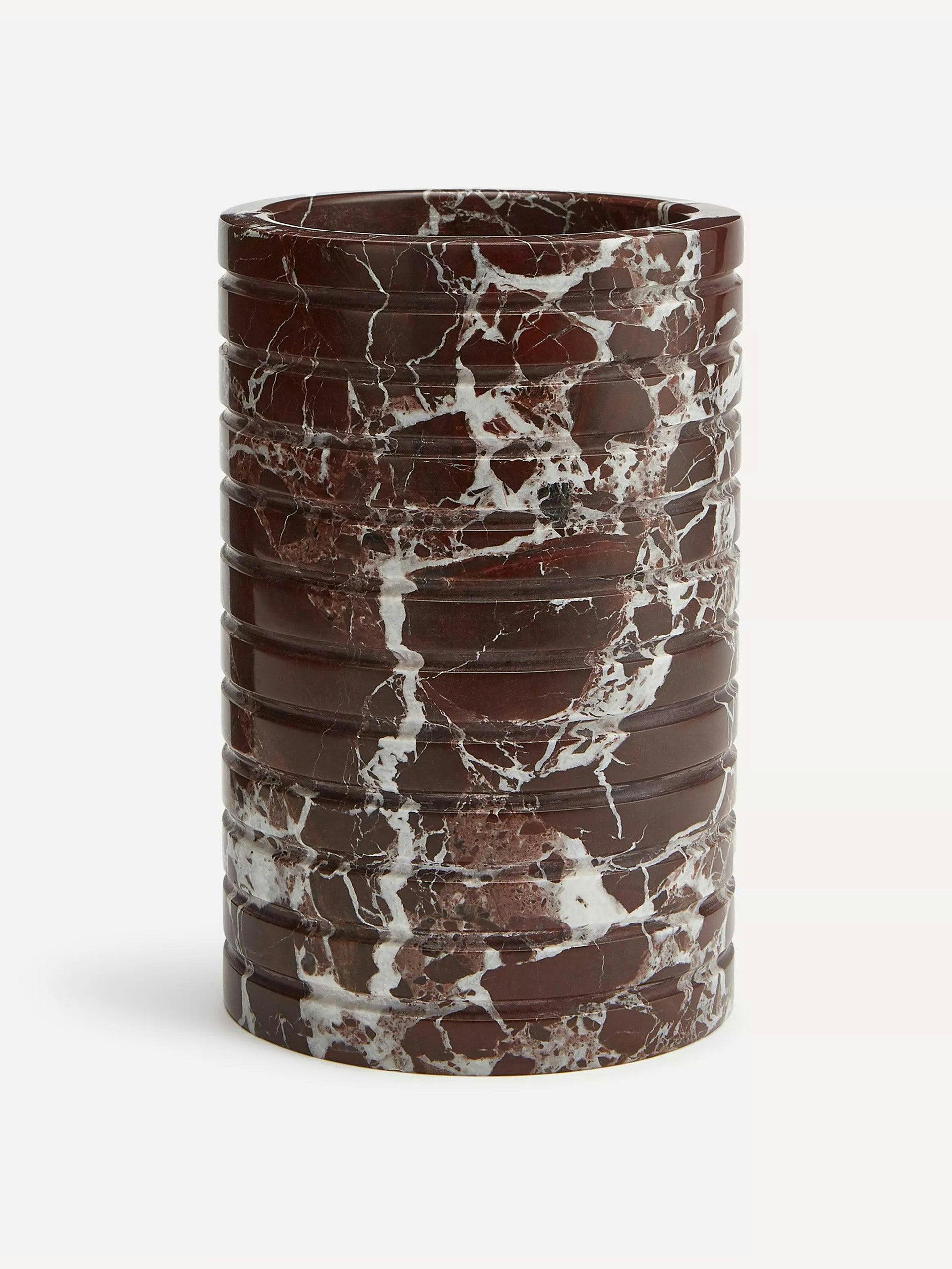 Pavel red marble wine cooler