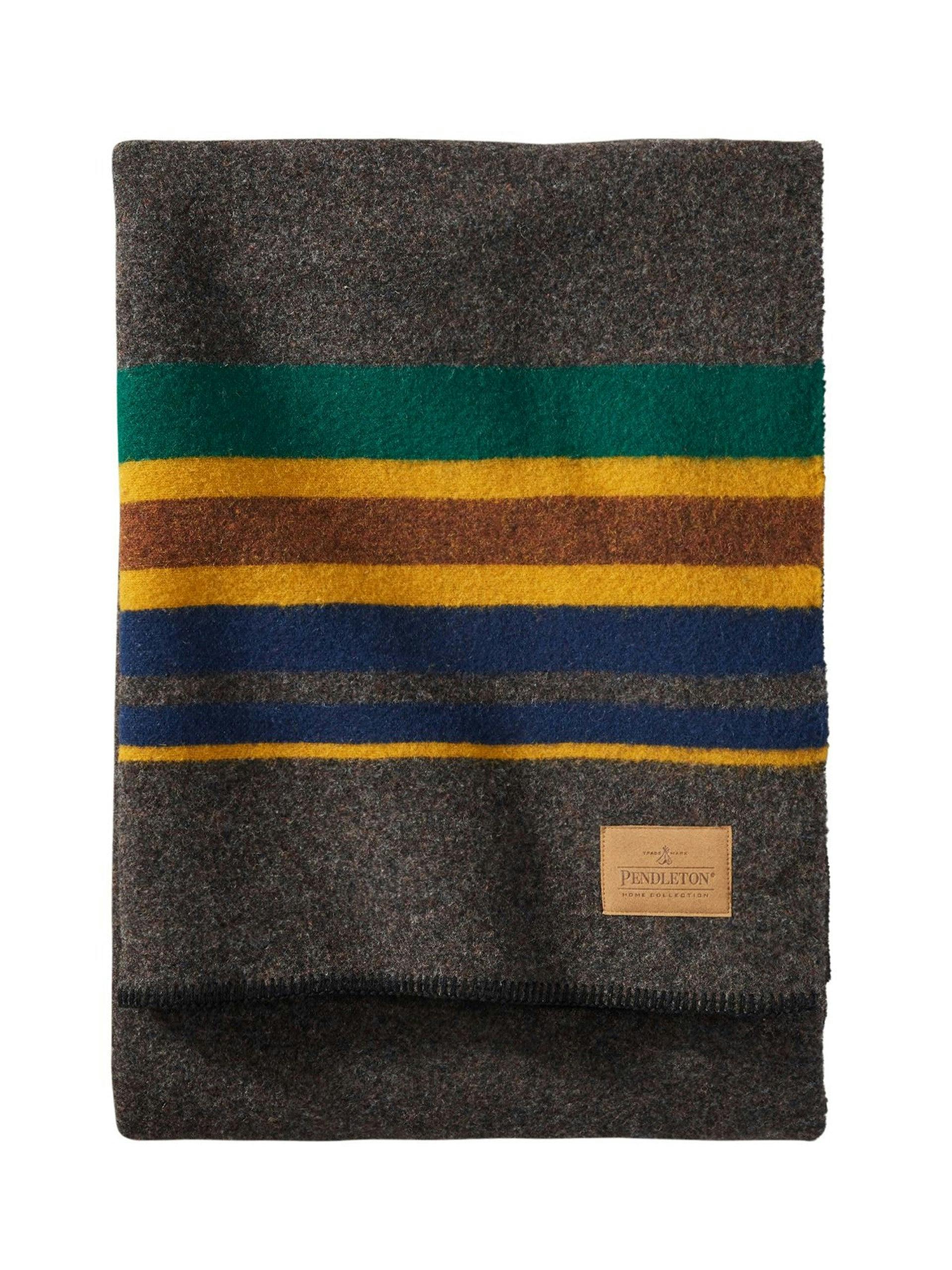 Yakima striped throw