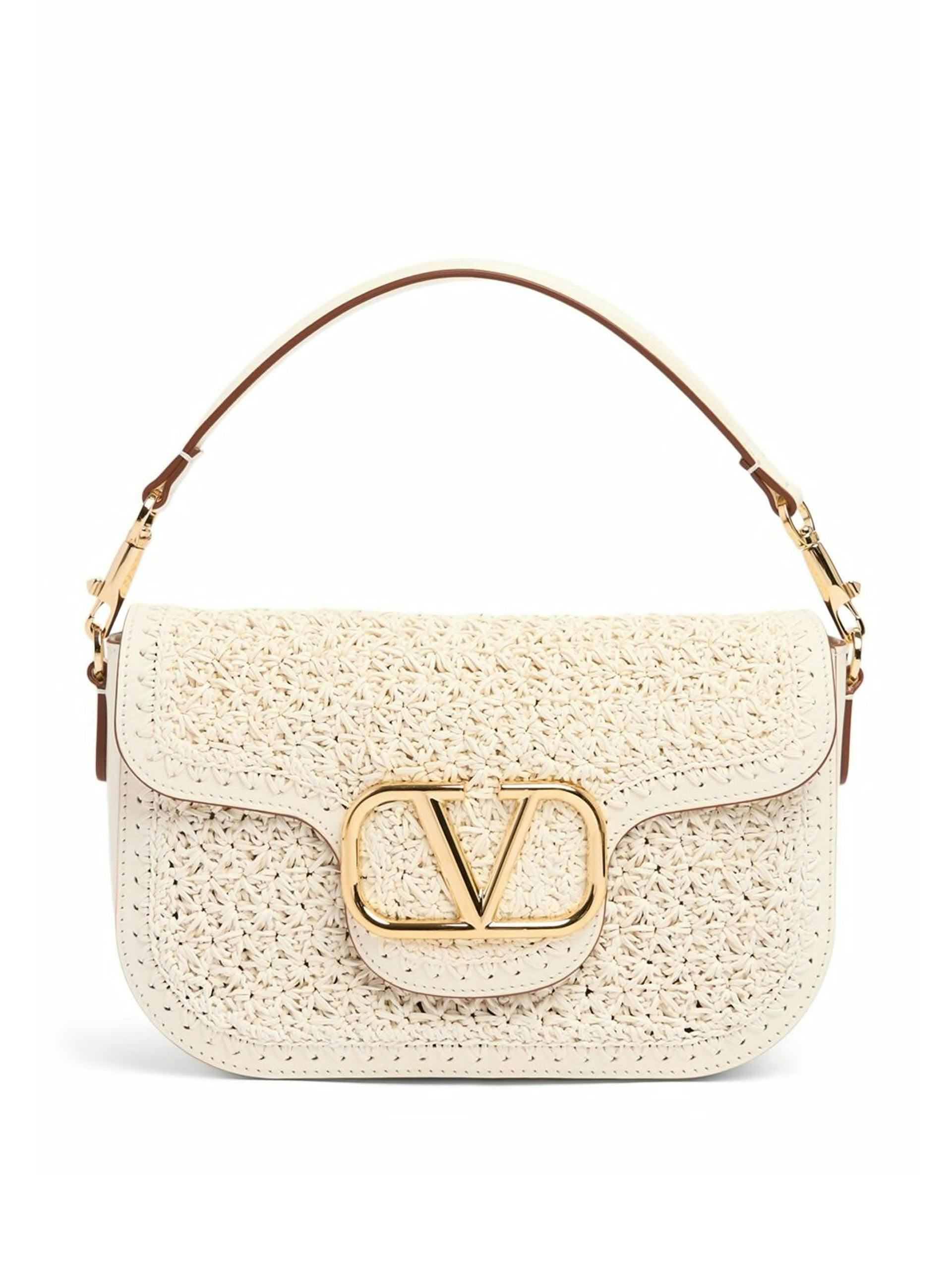 Vlogo signature crochet shoulder bag