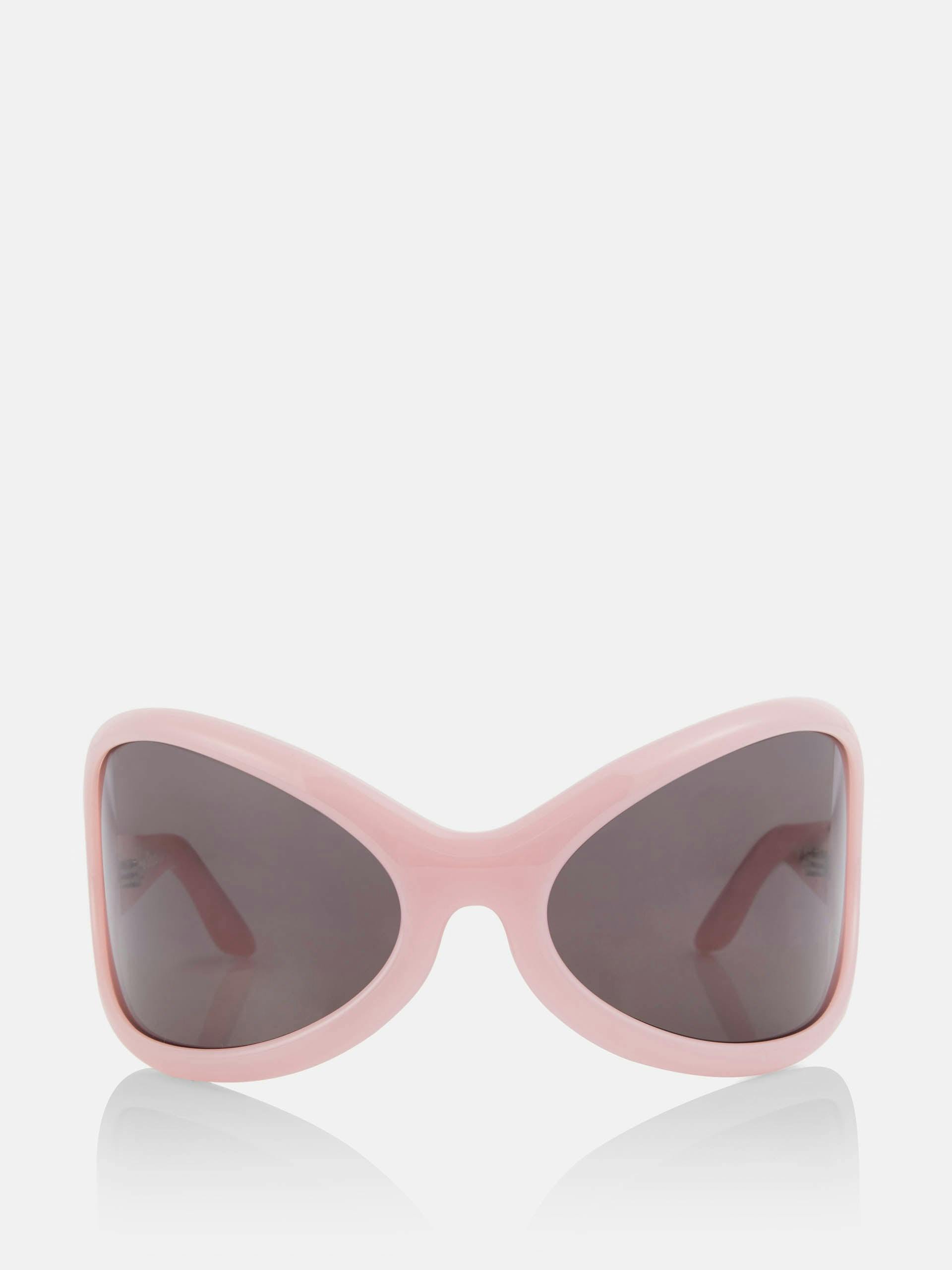 Frame oversized sunglasses