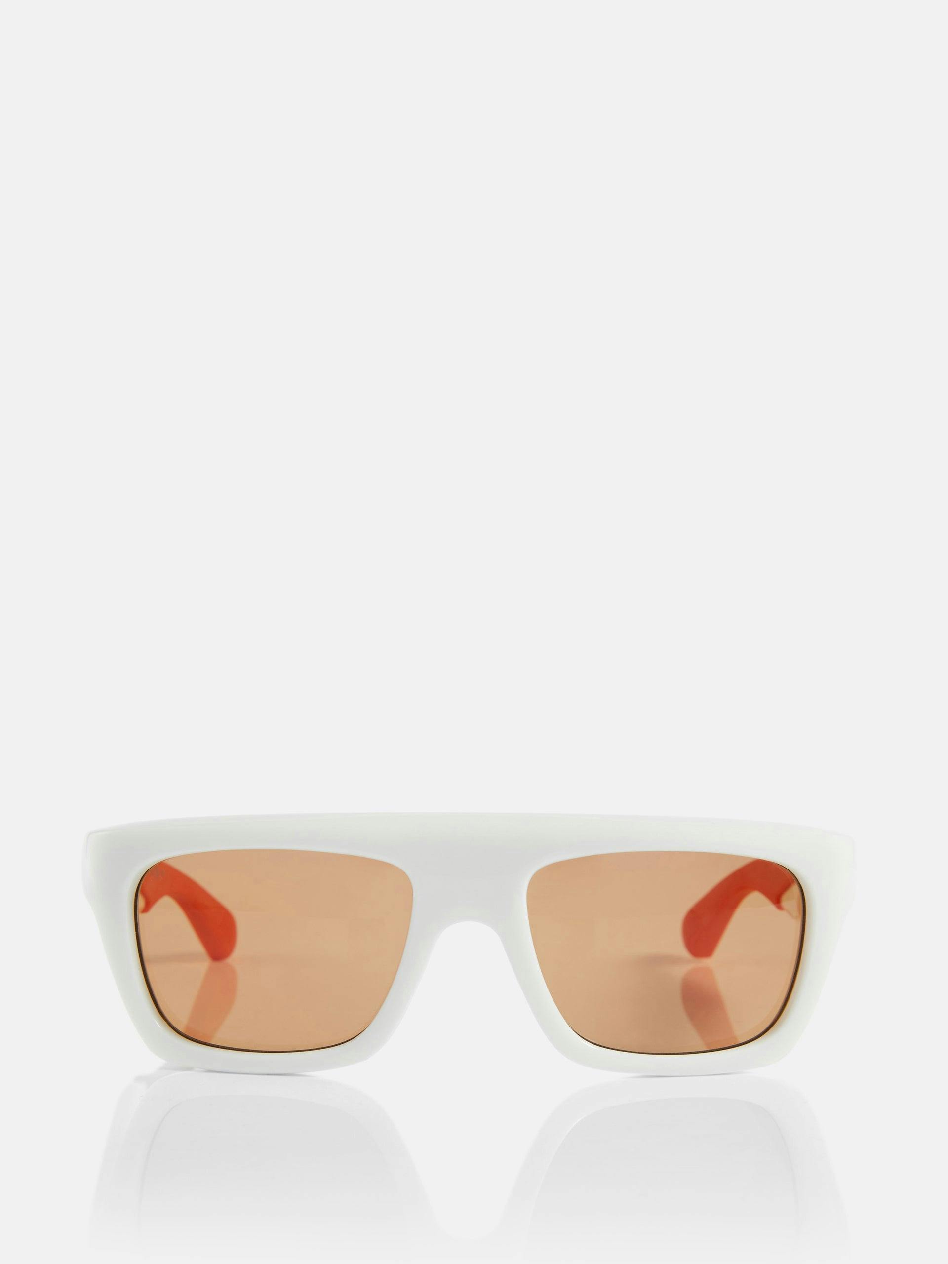 White square frame sunglasses