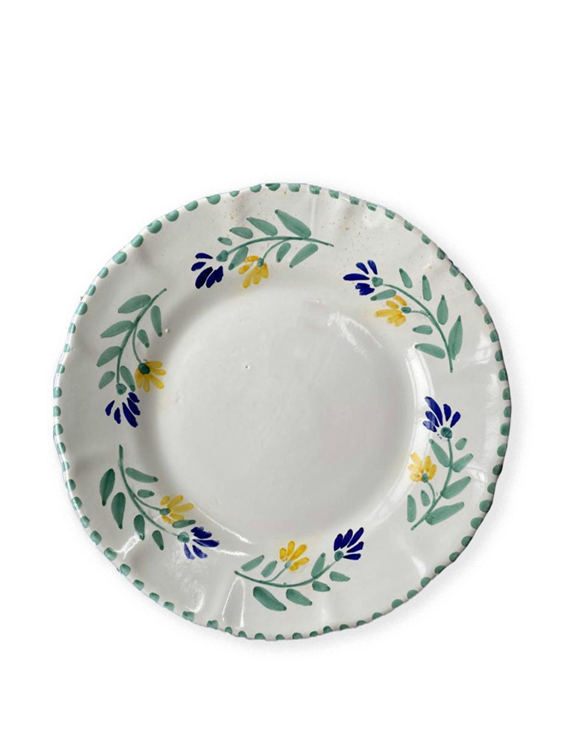 Frangipani dinner plates (set of 4)