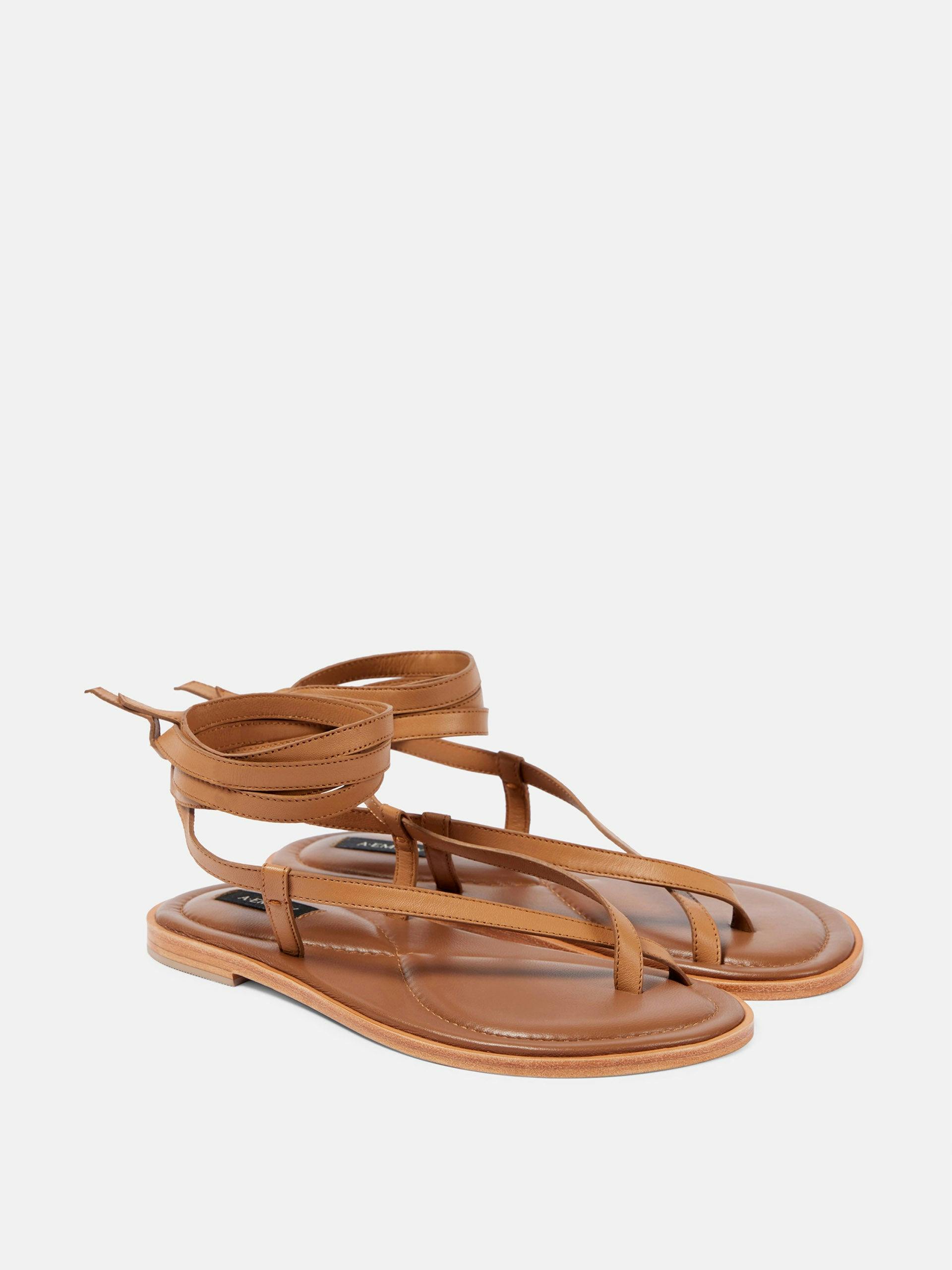 Elliot leather thong sandals