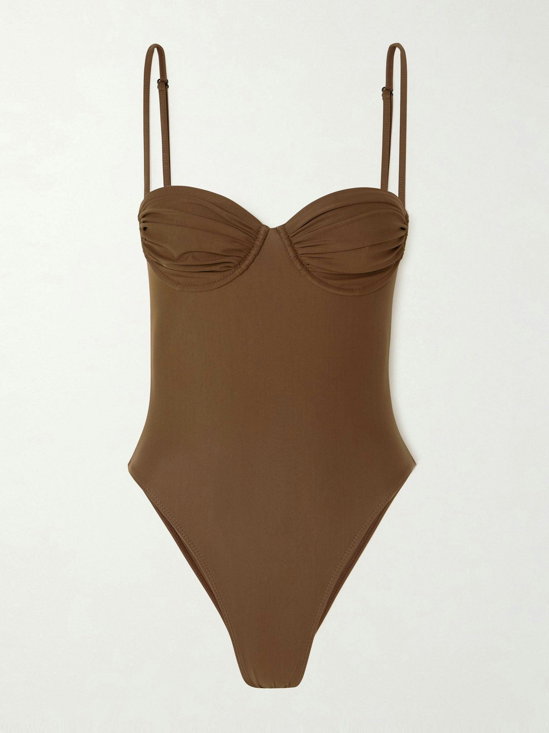 Gabriela ruched stretch swimsuit