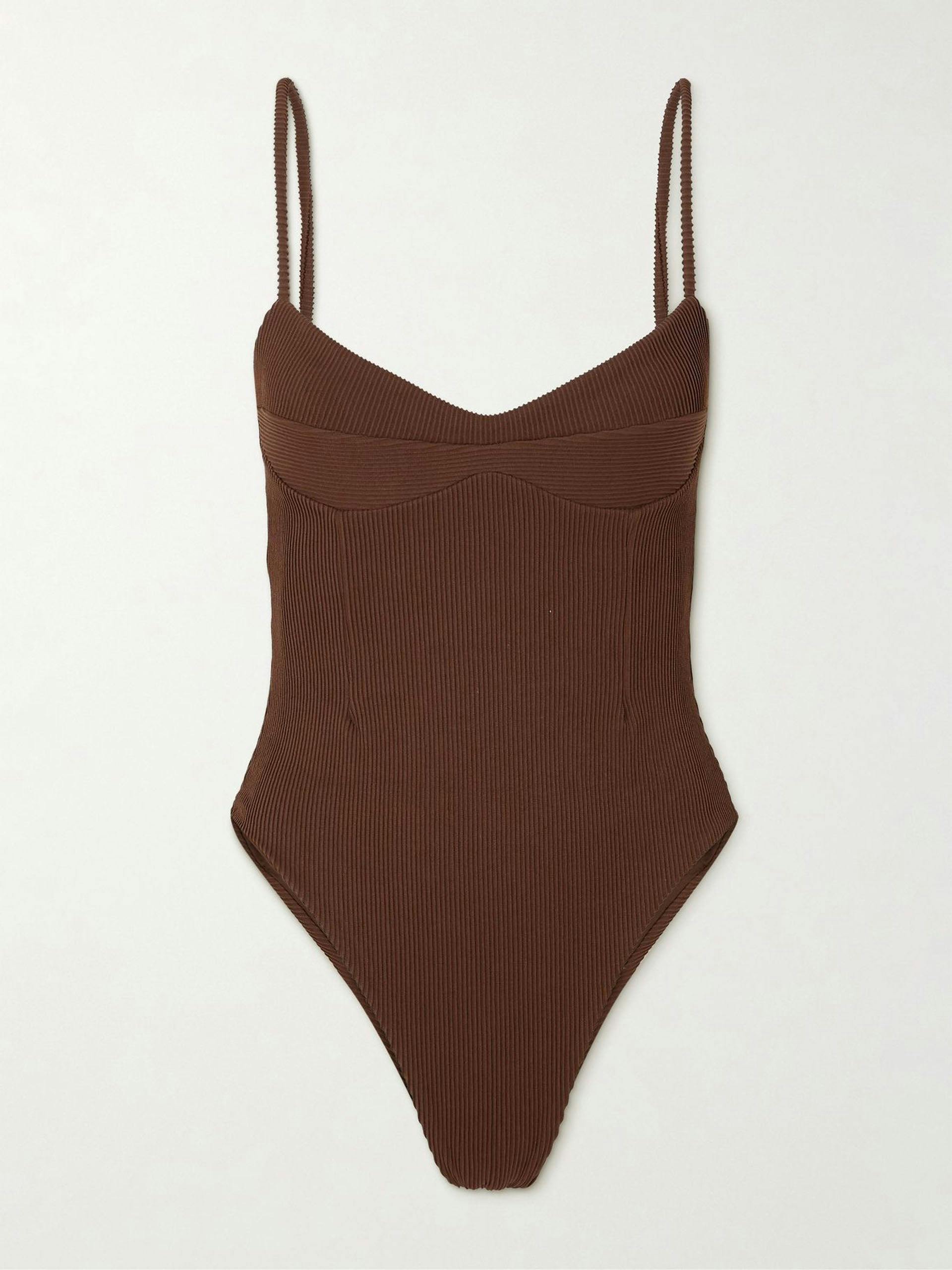 Monica ribbed swimsuit