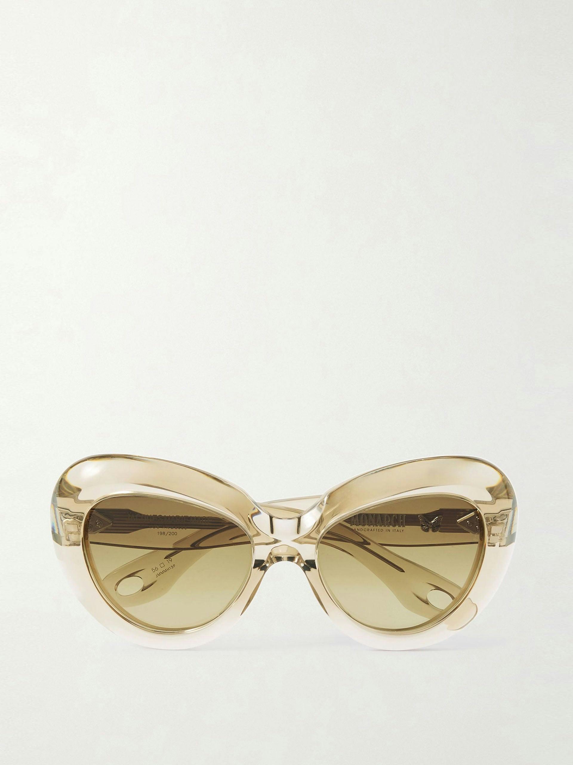 Monarch butterfly-frame acetate sunglasses