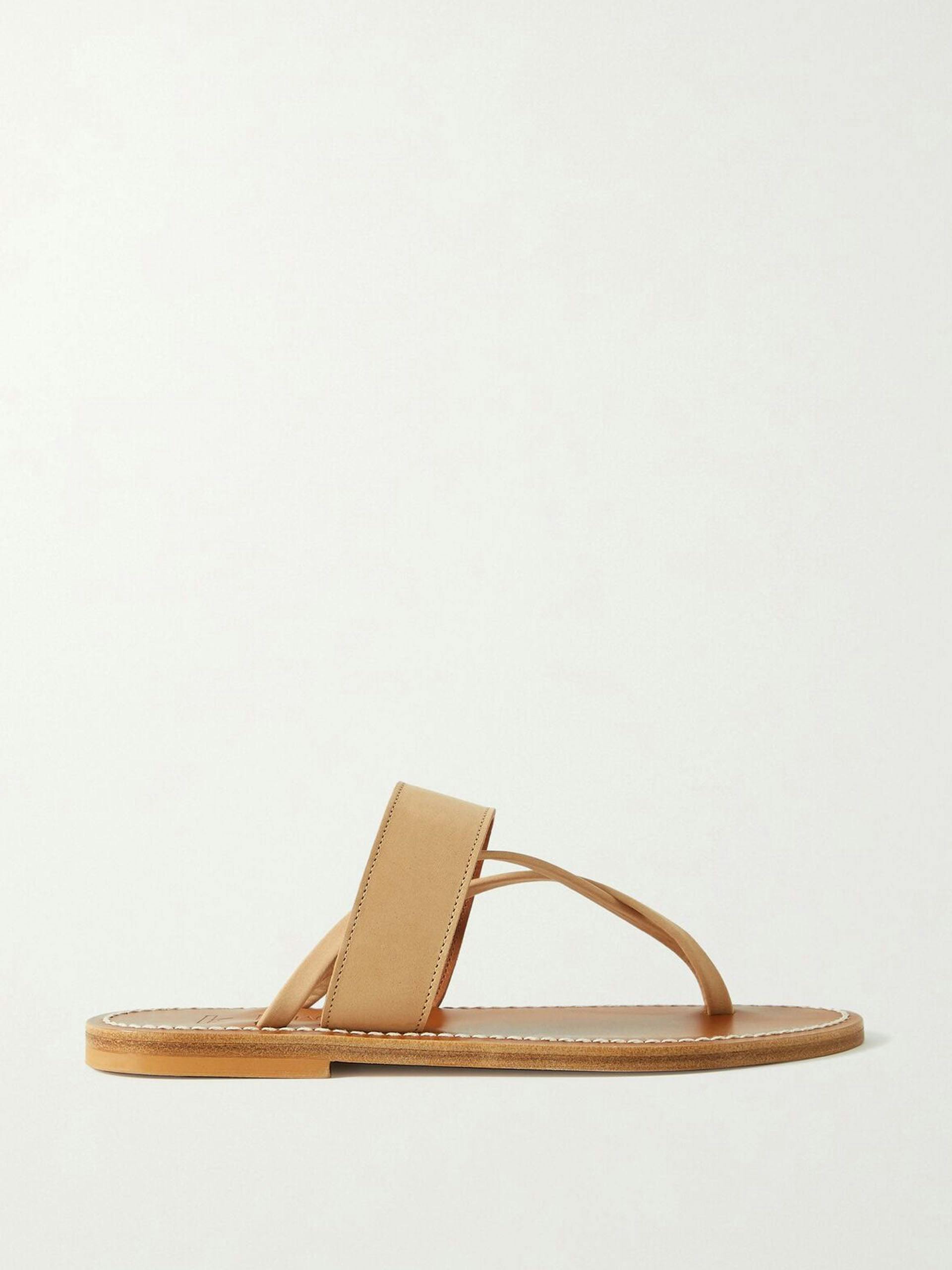 Nehru nubuck sandals