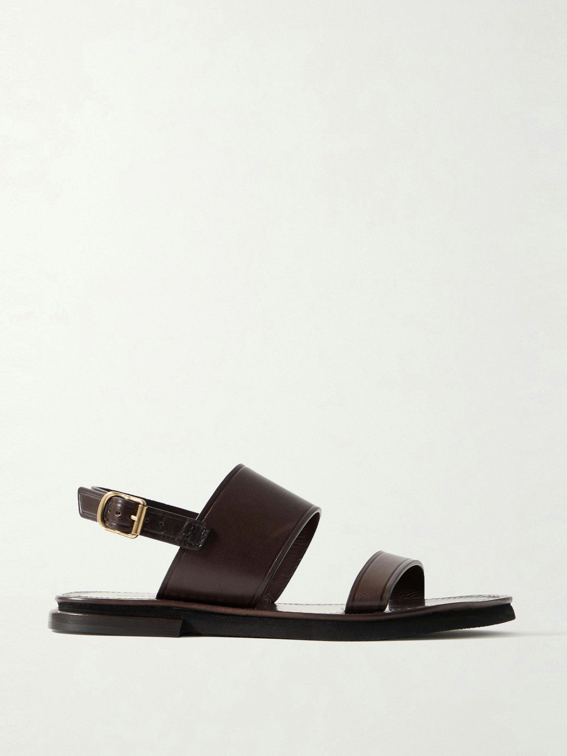 Leather sandals