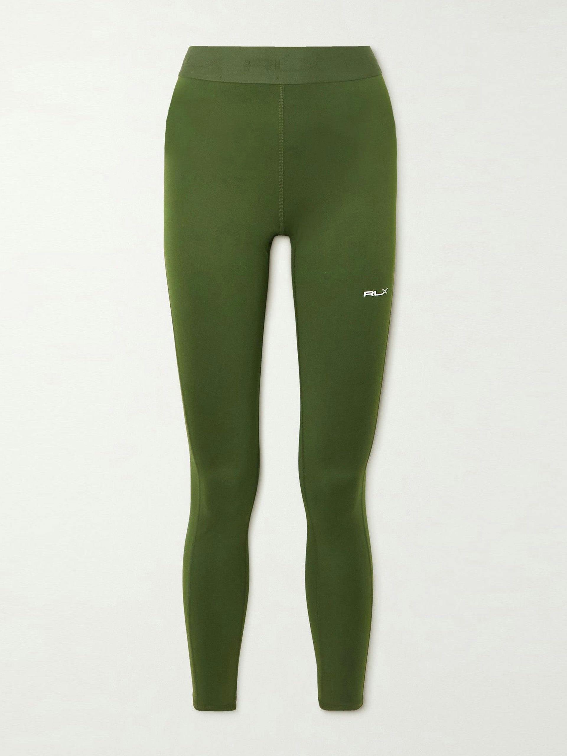 Army Green stretch leggings