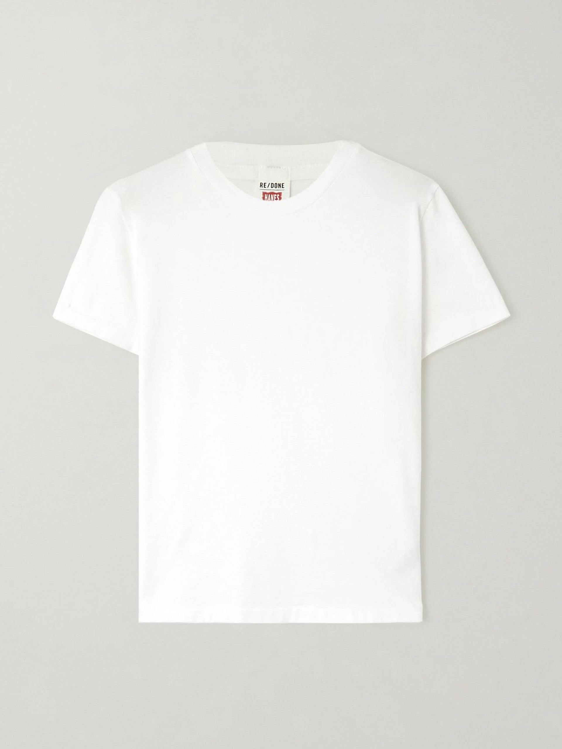Recycled cotton-jersey T-shirt