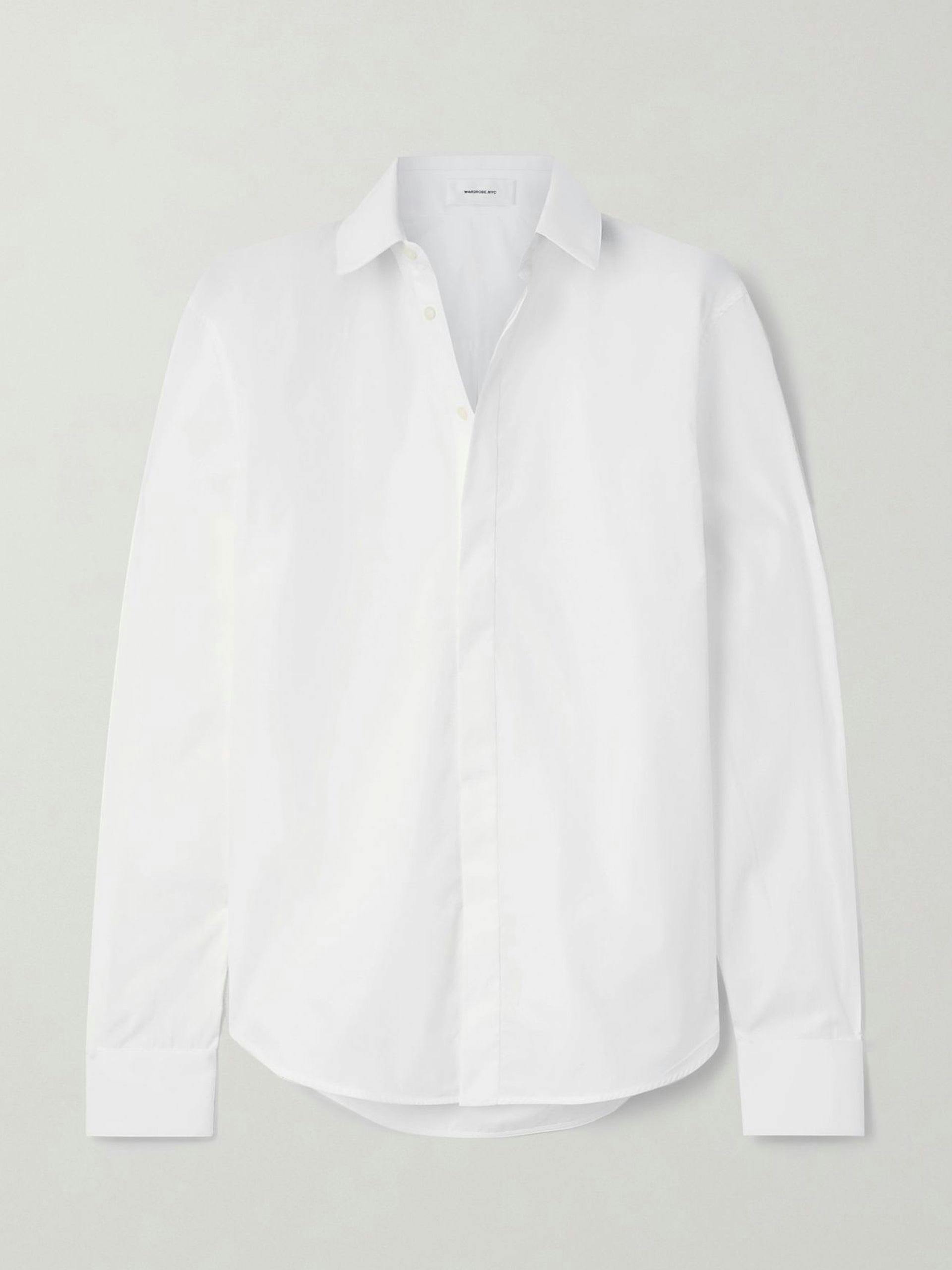 Cotton-poplin shirt