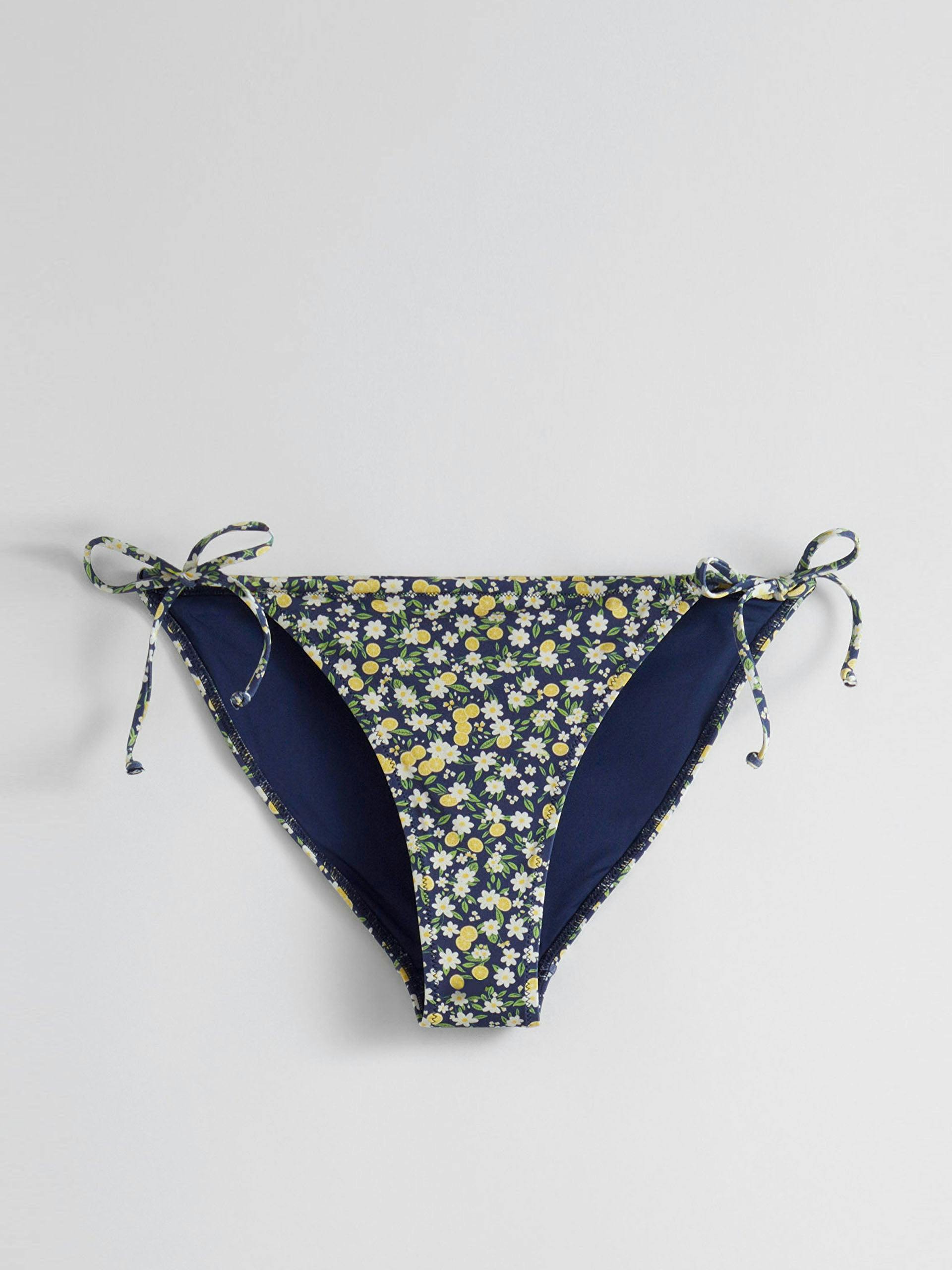 Bow-detailed bikini briefs