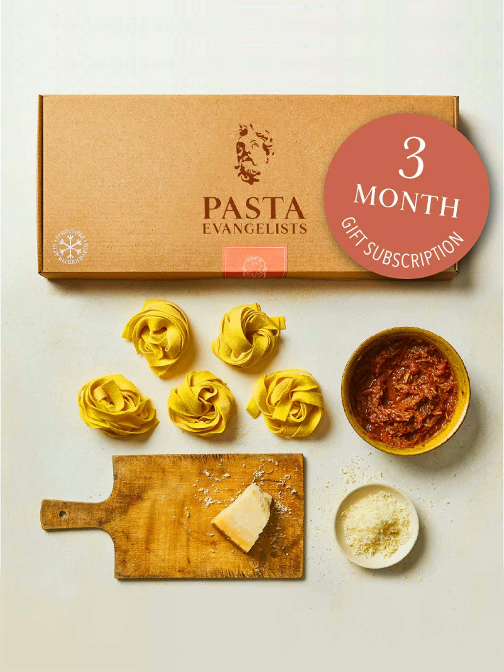 Pasta Evangelists 3-month gift subscription