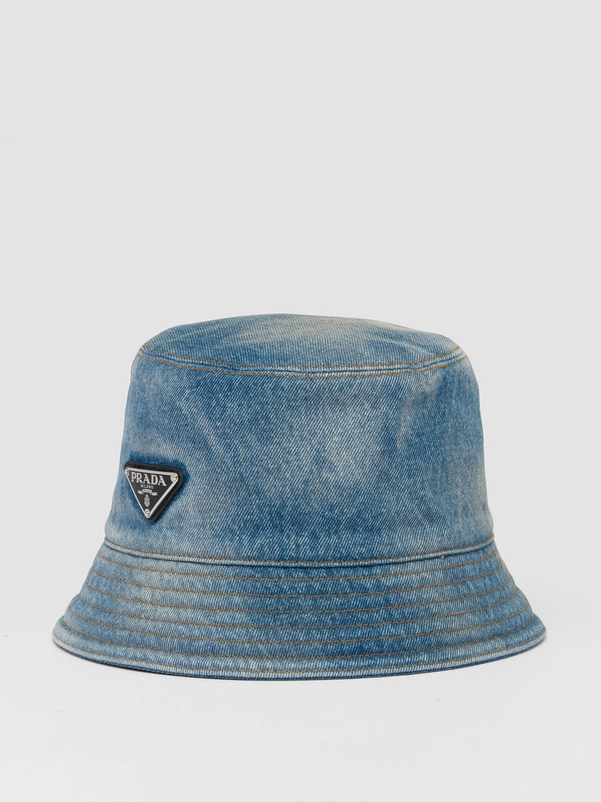 Denim bucket hat