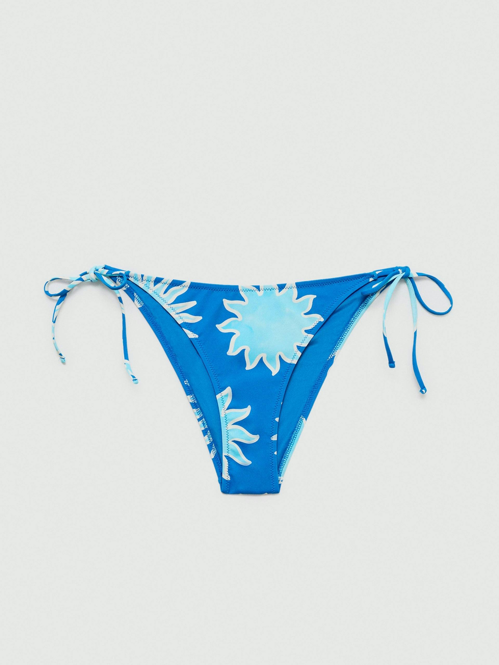 Printed bikini bottoms